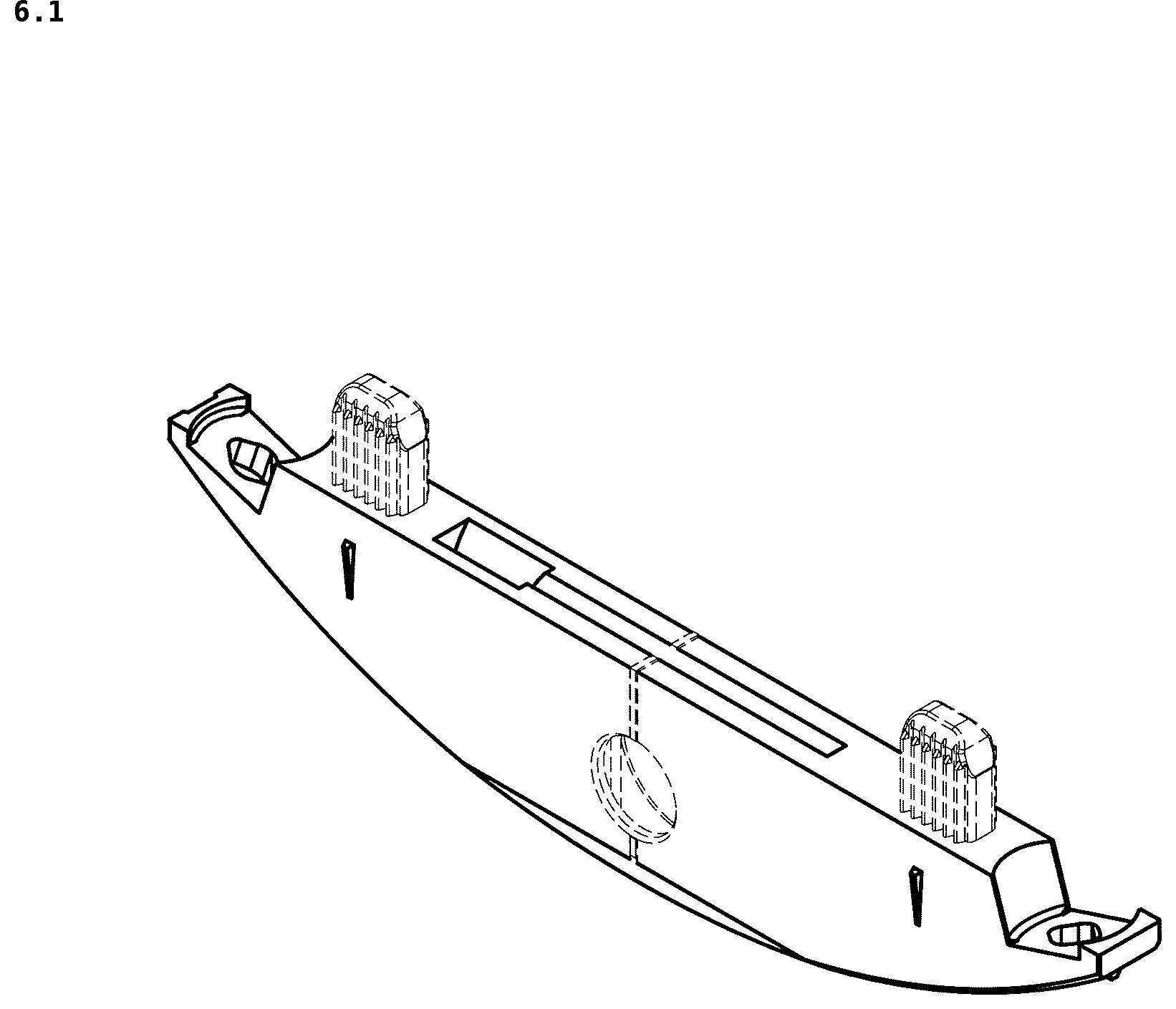 Patent USD1044487 — Connecting device for parts of furniture and/or parts of machines — Figure 1