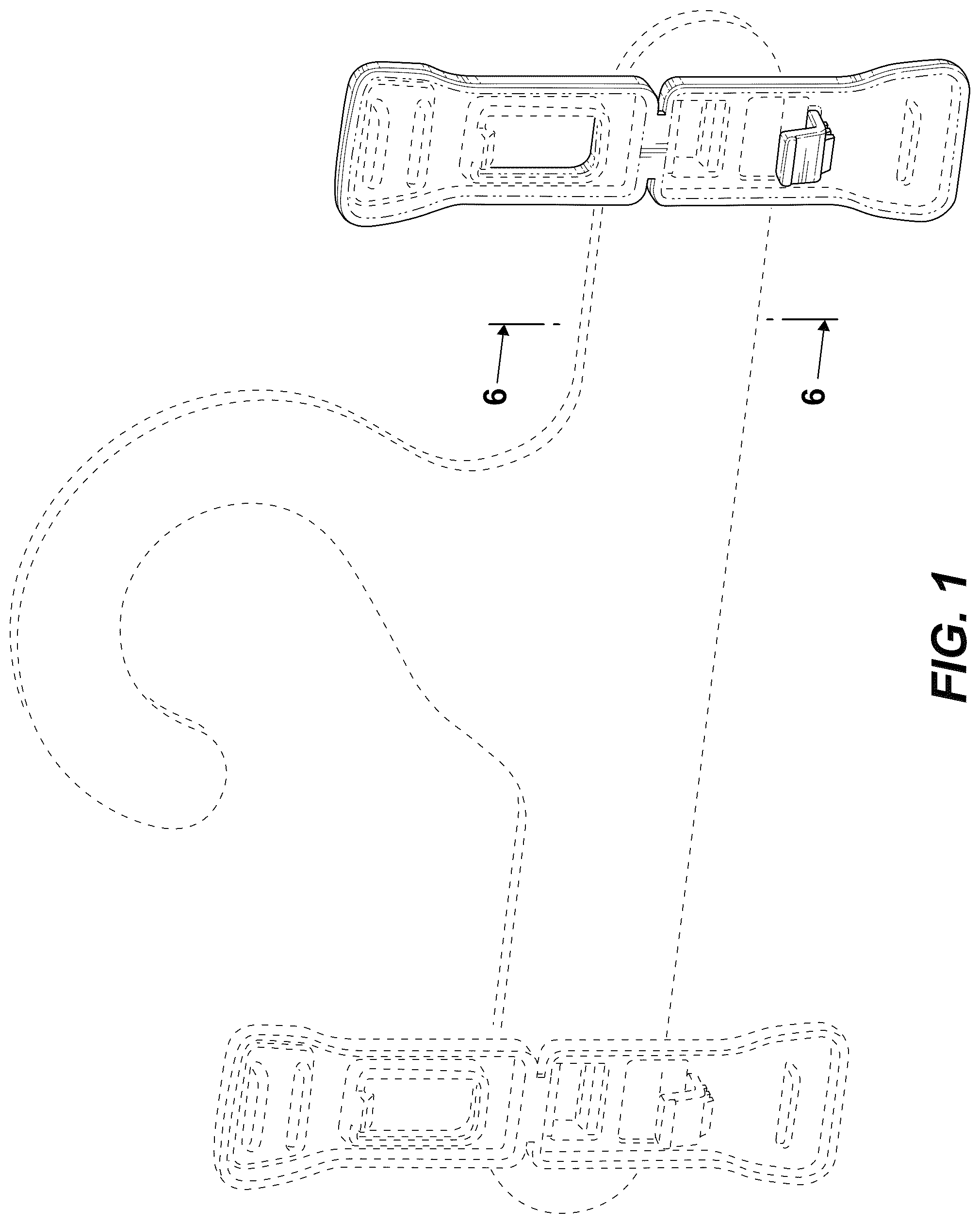 Patent USD1044488 — Plastic bottom clasp for paper hanger — Figure 1