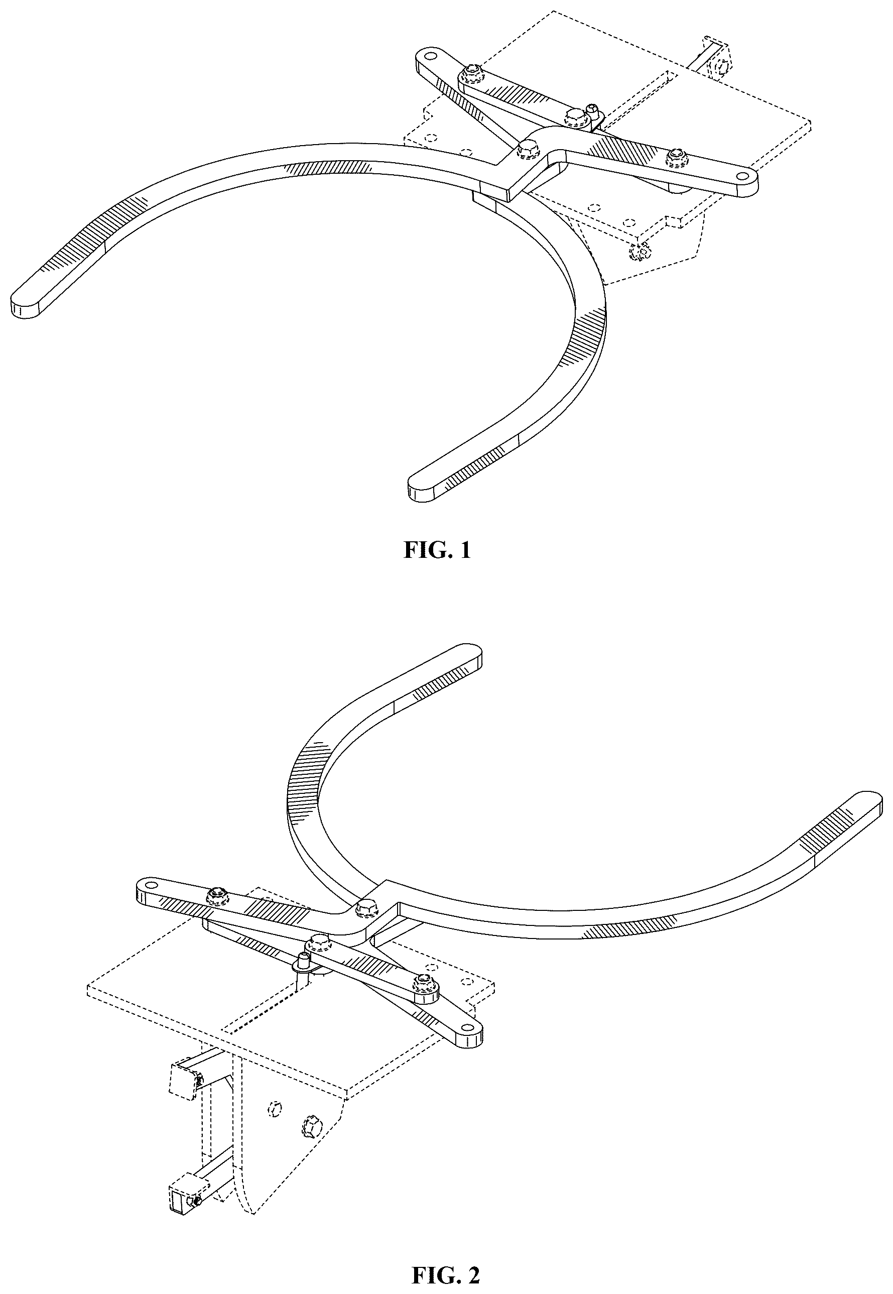 Patent USD1044489 — Clasping stability device — Figure 1