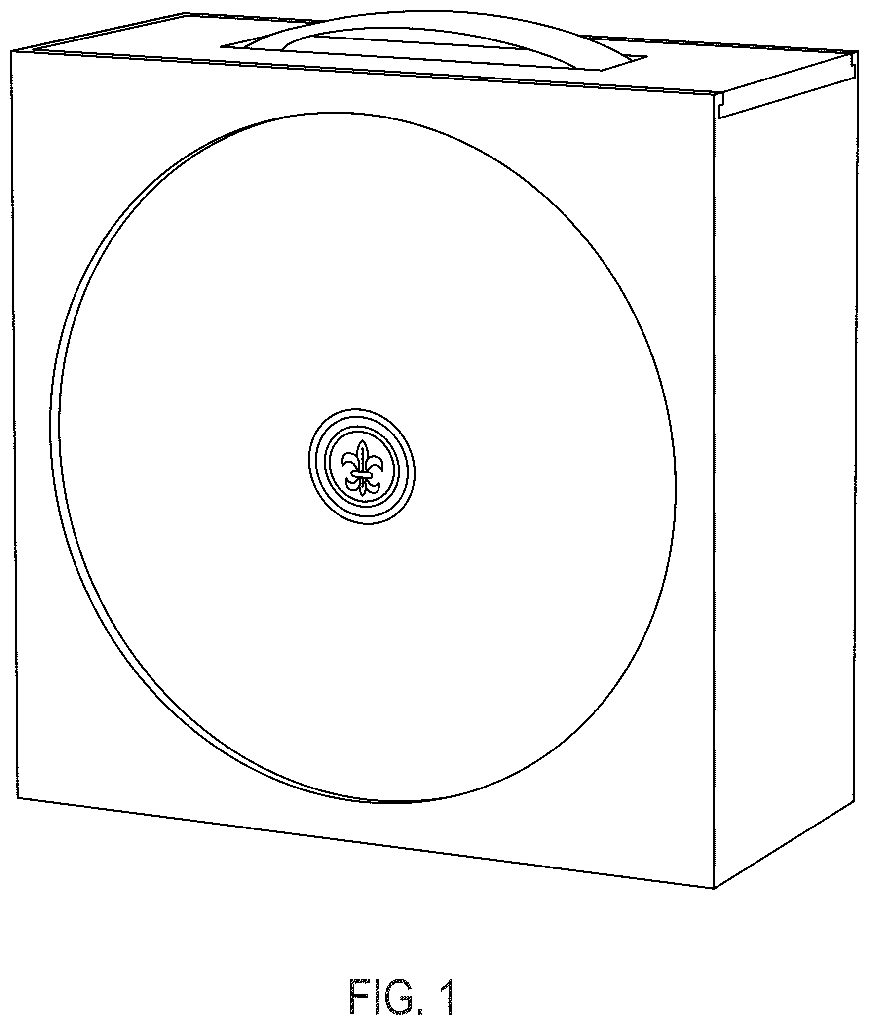 Patent USD1044490 — Box — Figure 1