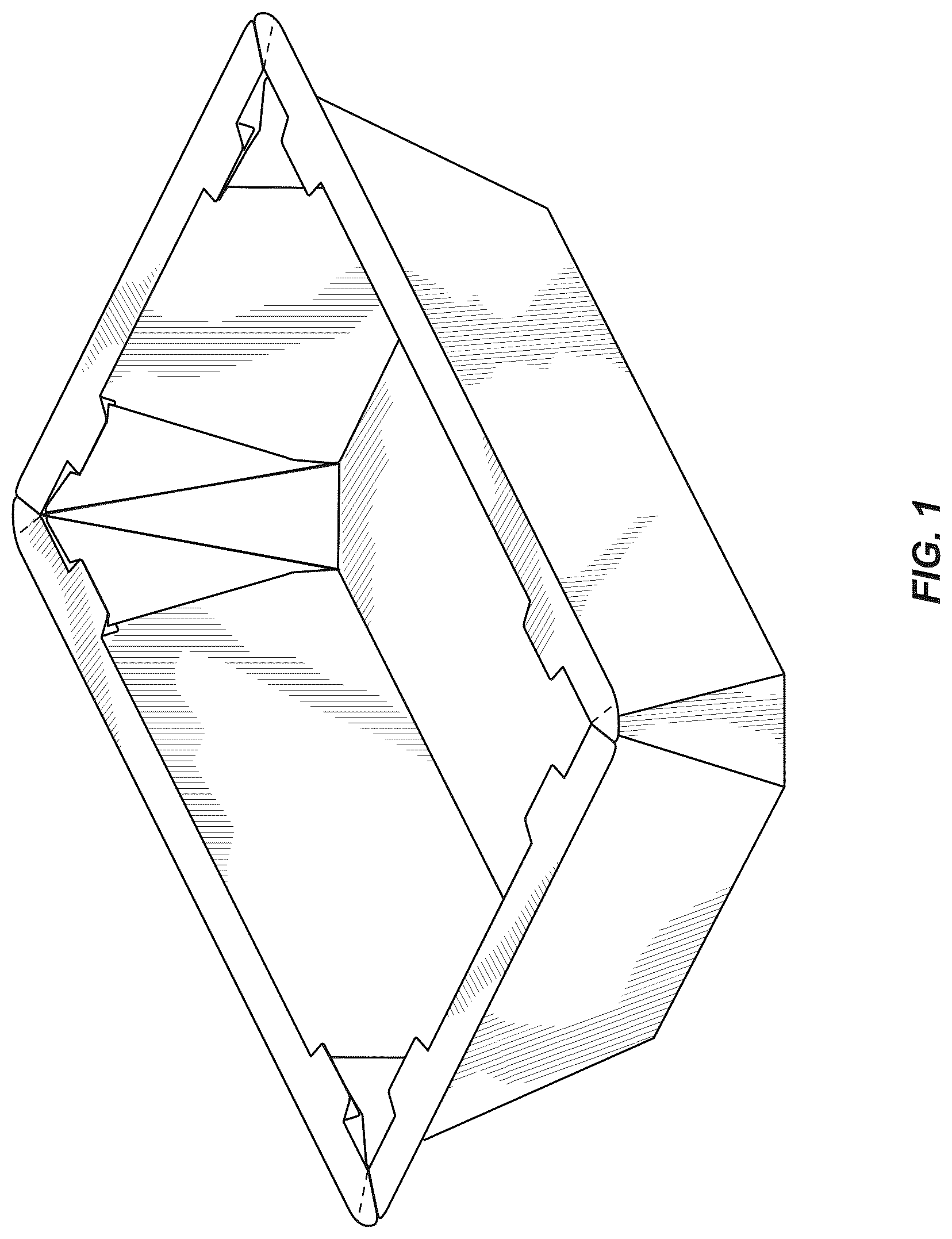 Patent USD1044494 — Tray — Figure 1