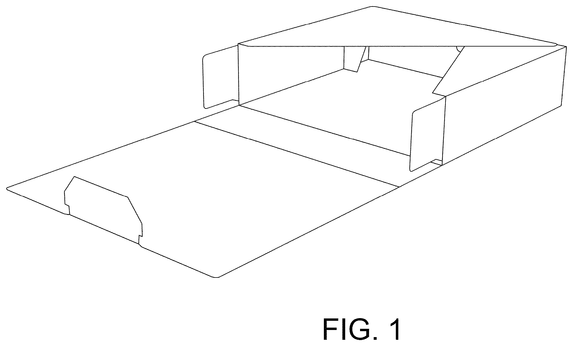 Patent USD1044495 — Packaging box — Figure 1
