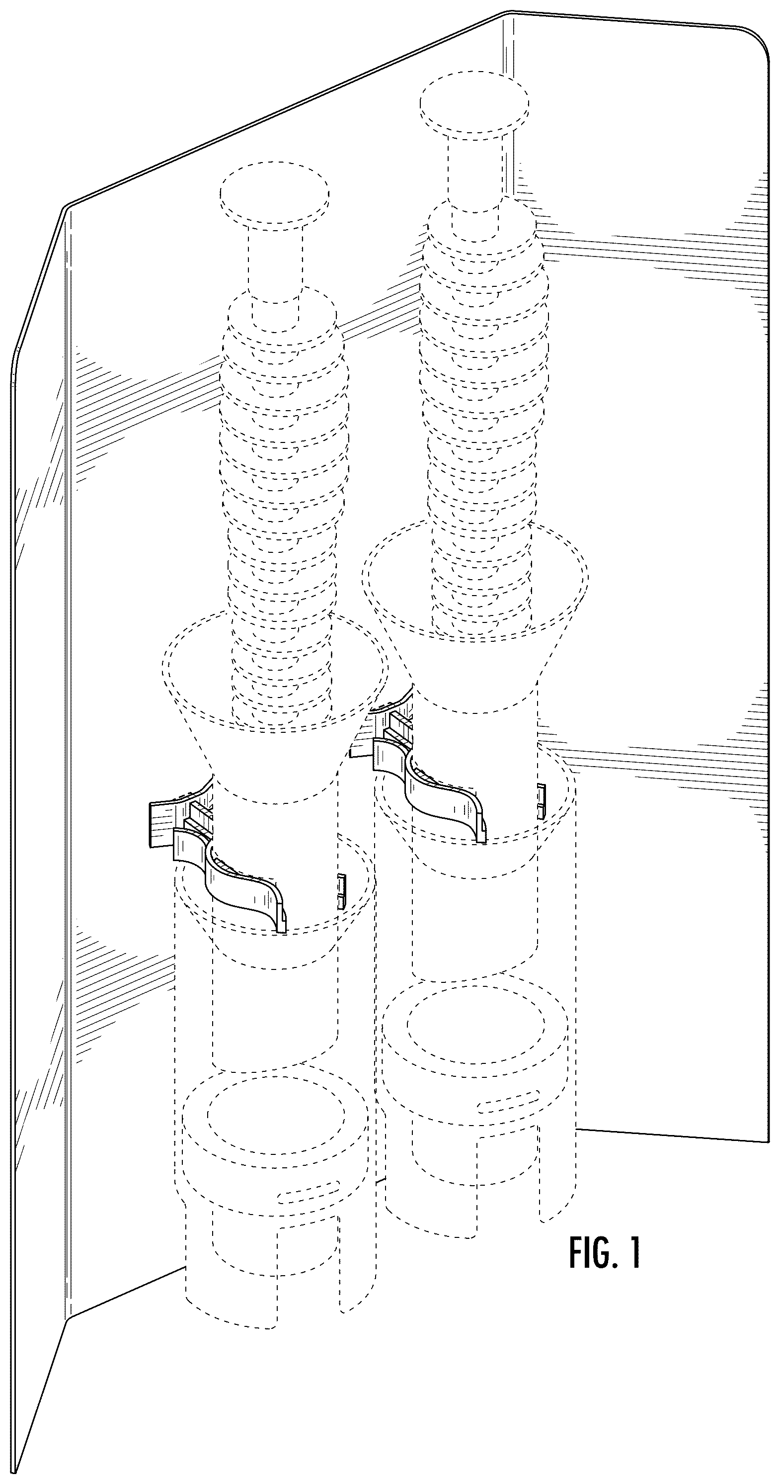 Patent USD1044501 — Packaging for oral care device — Figure 1