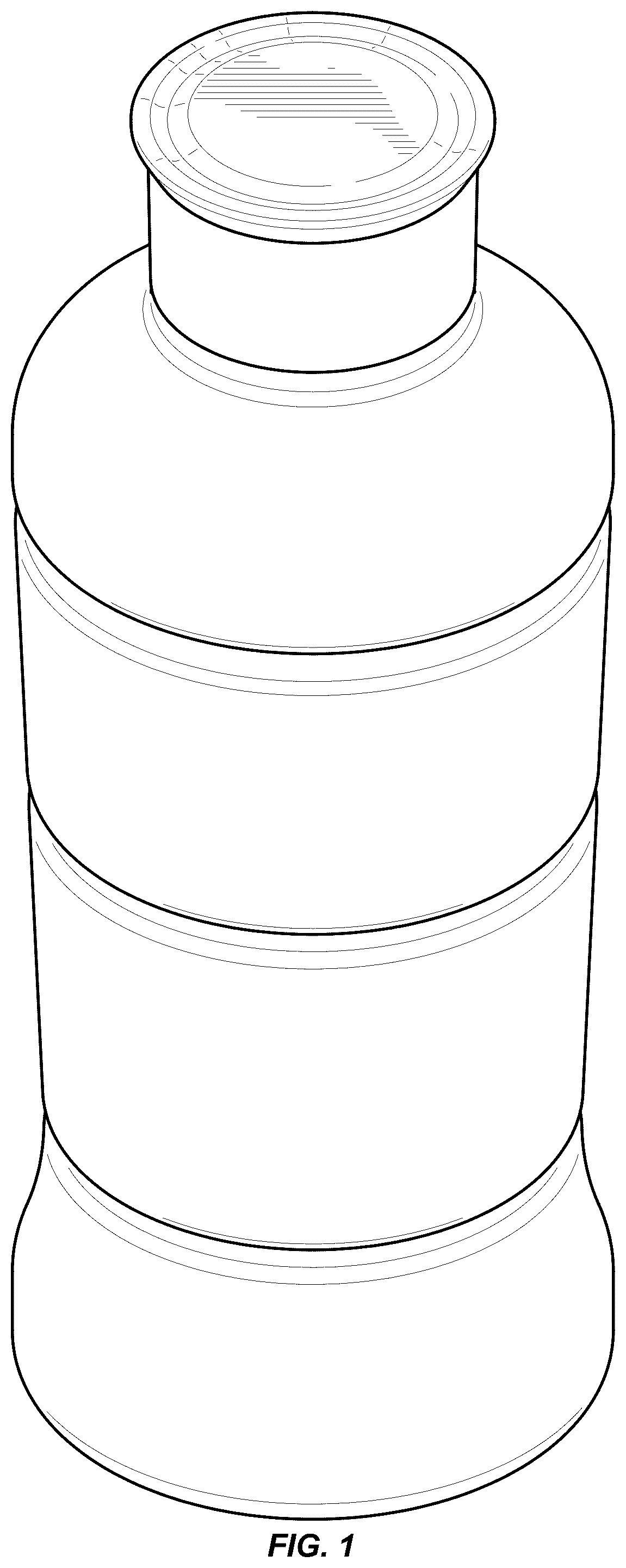 Patent USD1044502 — Bottle — Figure 1