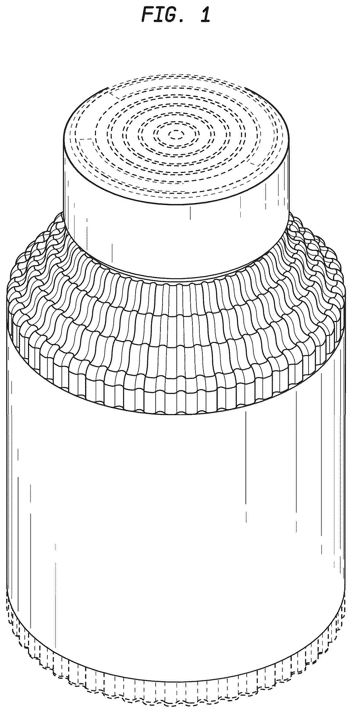 Patent USD1044507 — Bottle — Figure 1