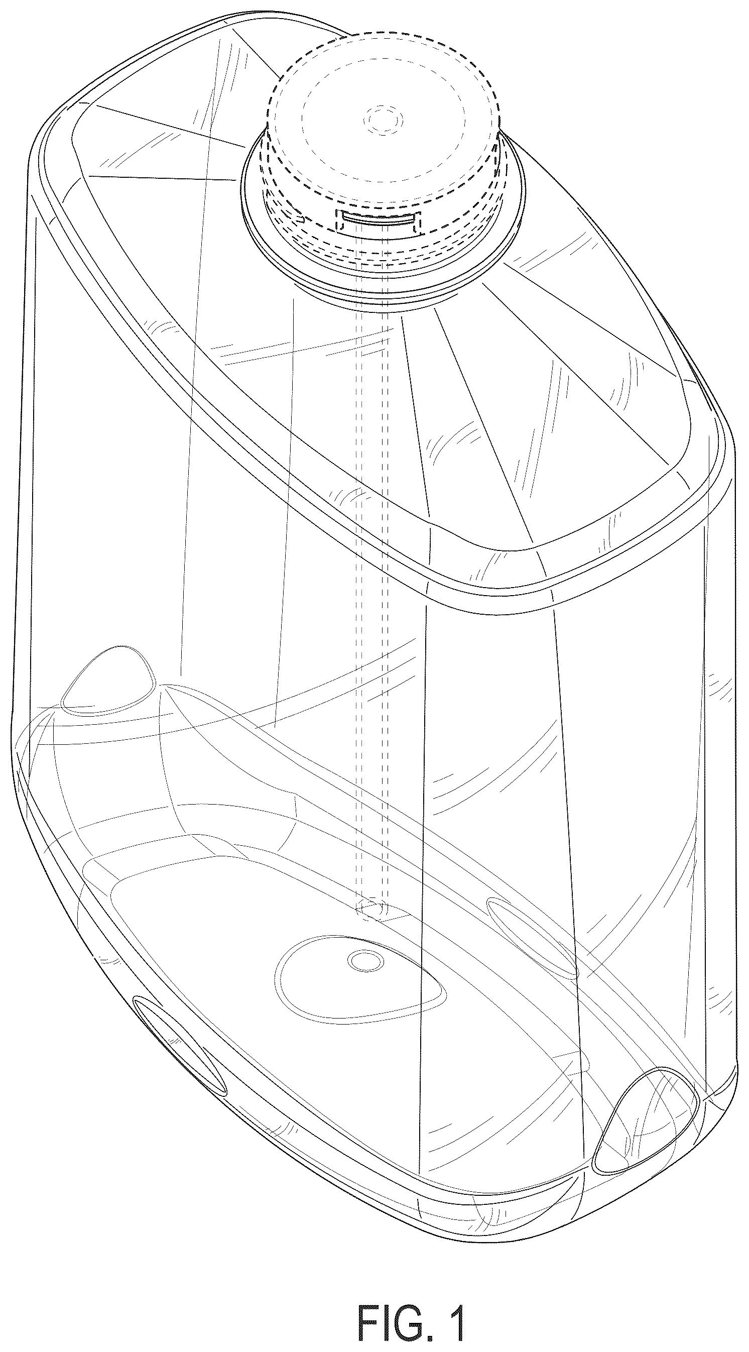 Patent USD1044508 — Bottle — Figure 1