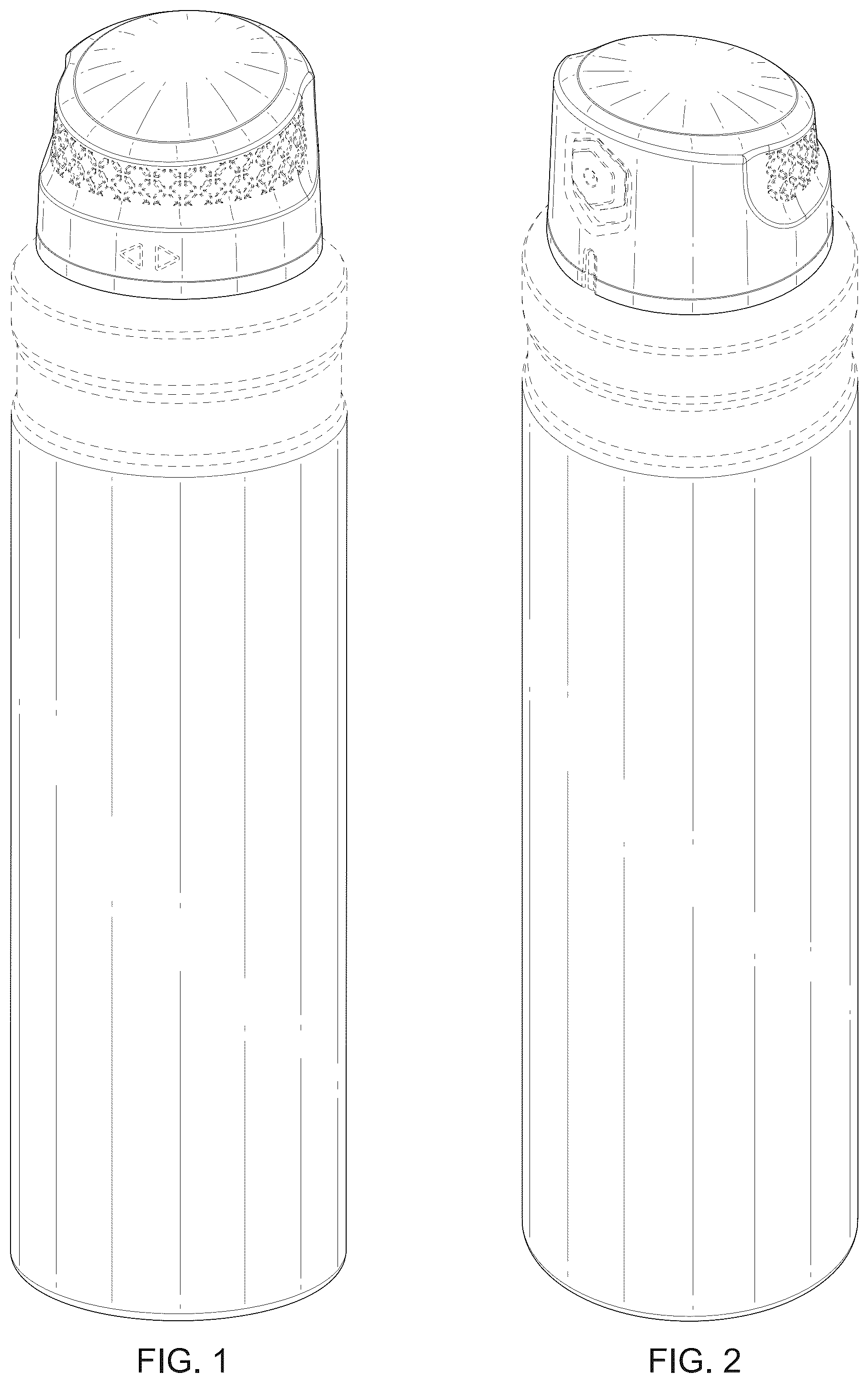 Patent USD1044513 — Aerosol dispenser for a deodorant product — Figure 1