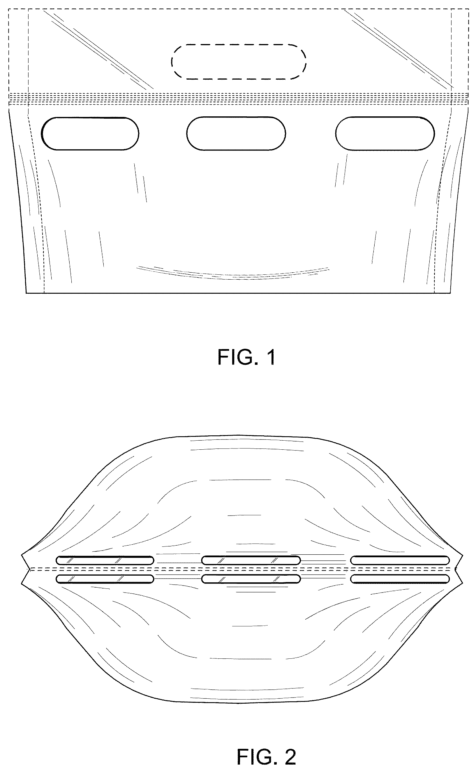 Patent USD1044514 — Pouch with vents — Figure 1