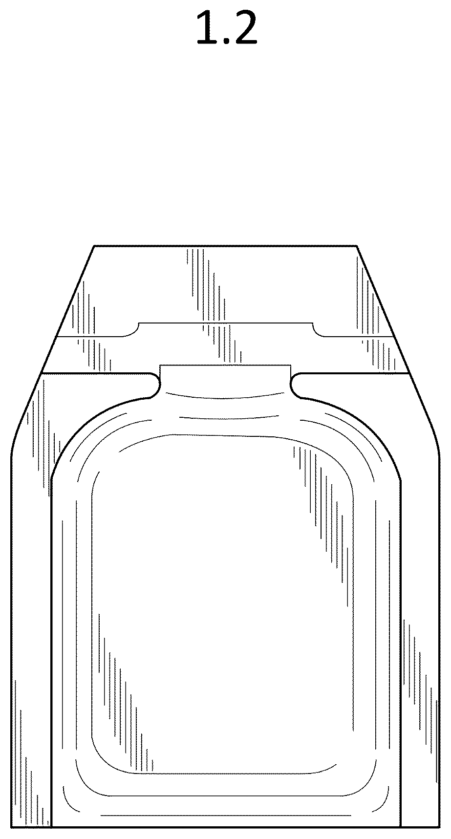 Patent USD1044517 Figure 2 – Packaging bag