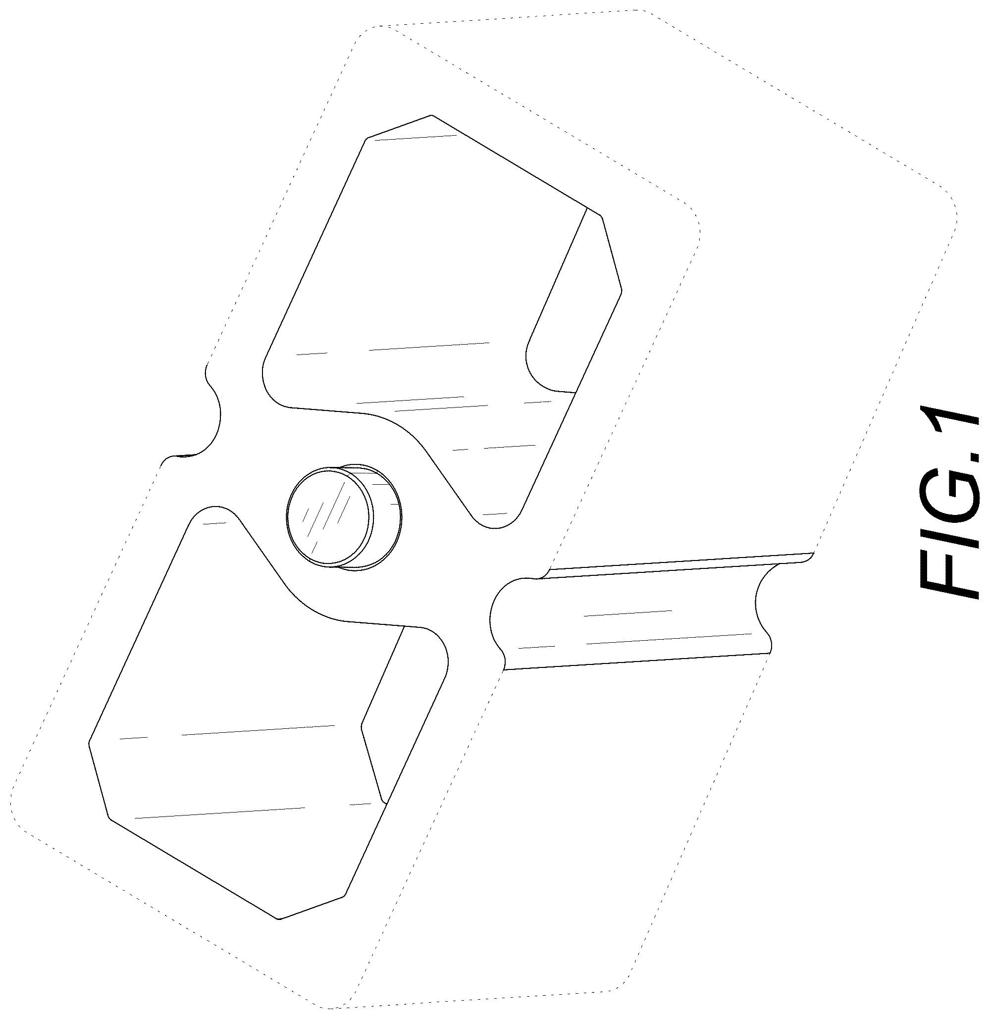 Patent USD1044533 — Leveling lift block — Figure 1