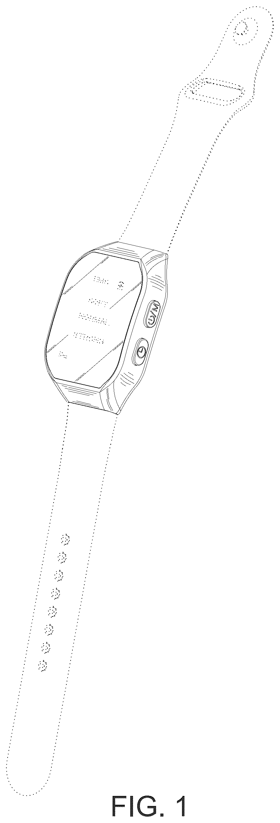 Patent USD1044541 — Wristband — Figure 1