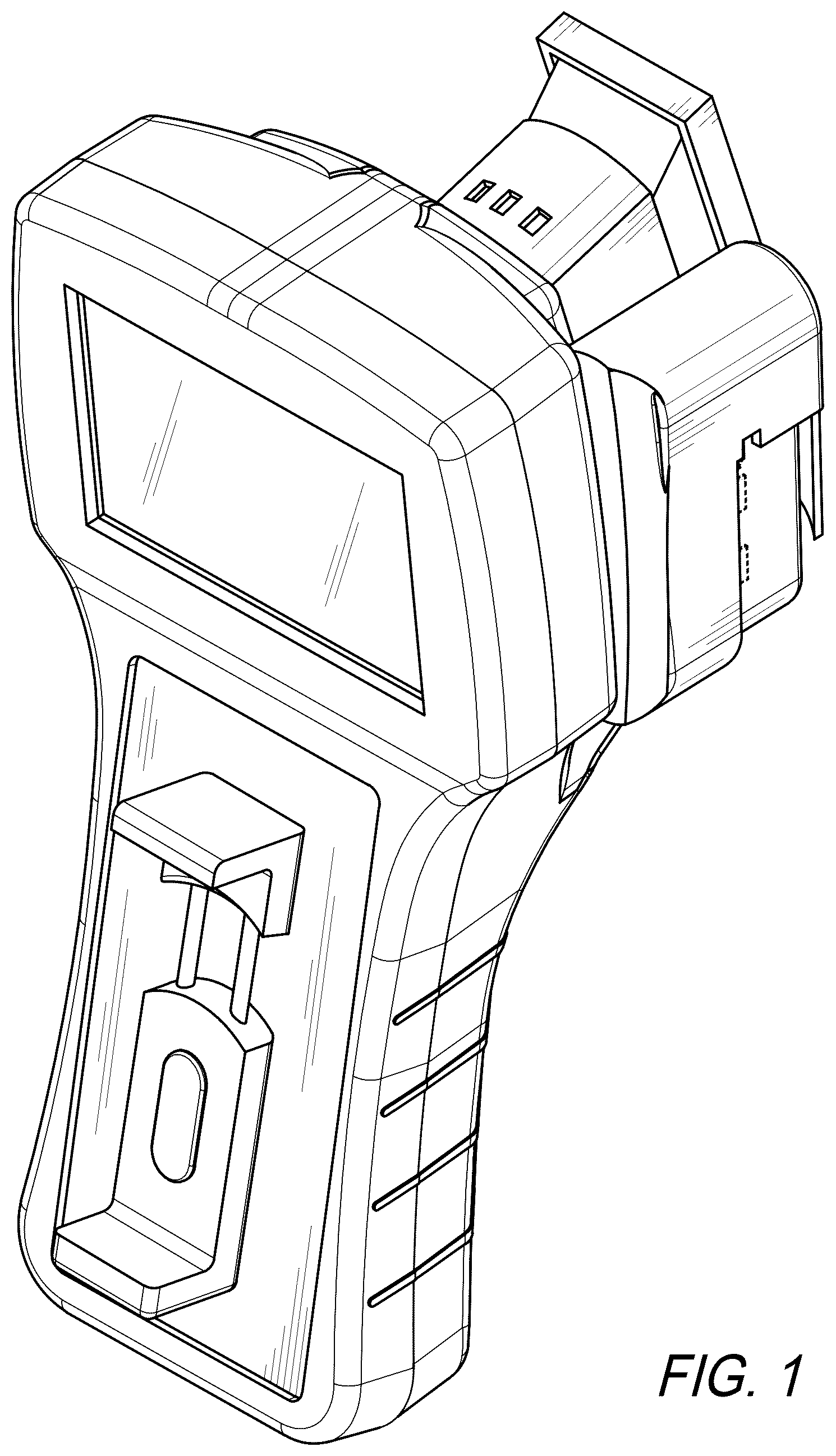 Patent USD1044542 — Handheld food product analyzer — Figure 1