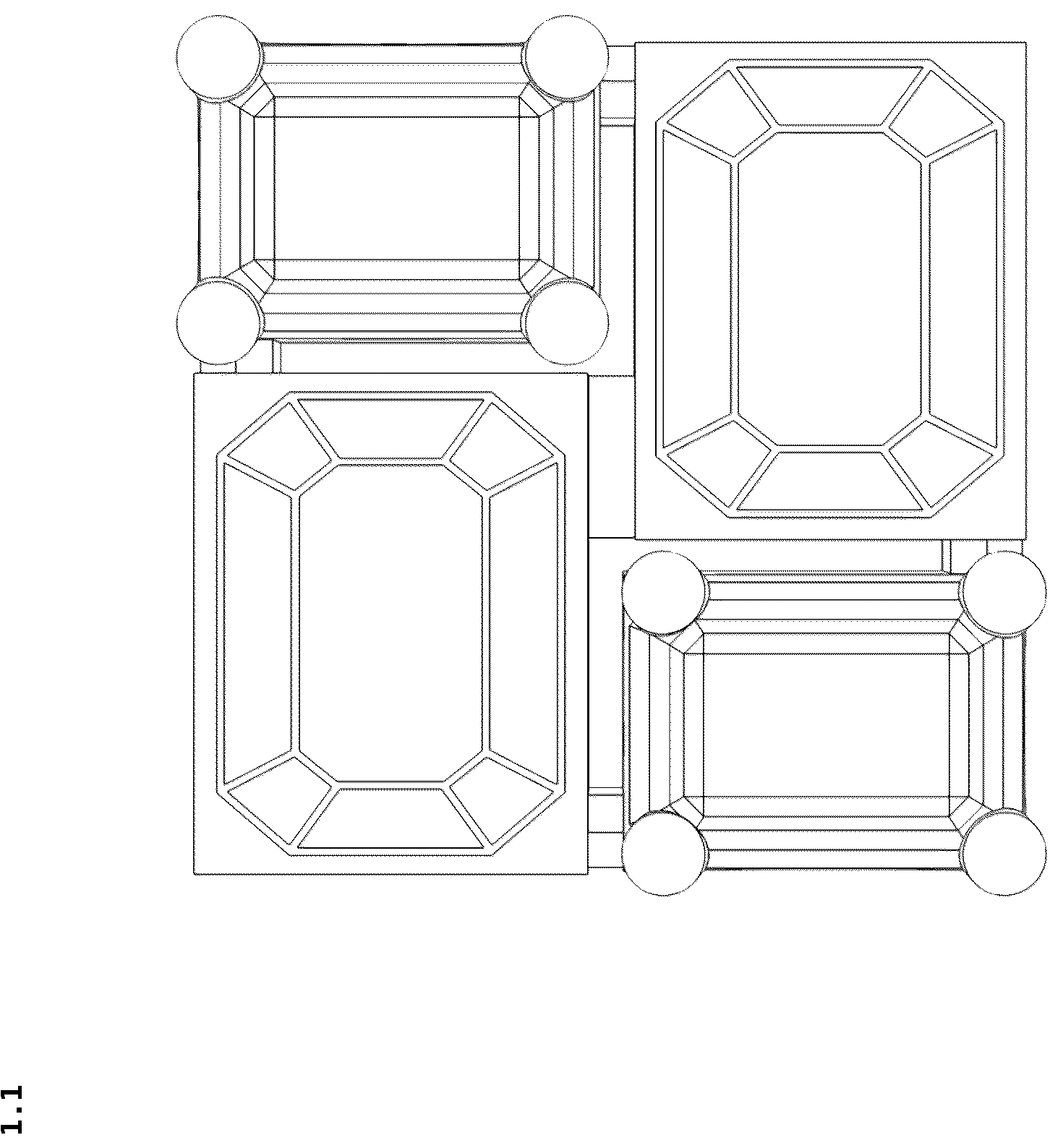 Patent USD1044568 — Earring — Figure 1