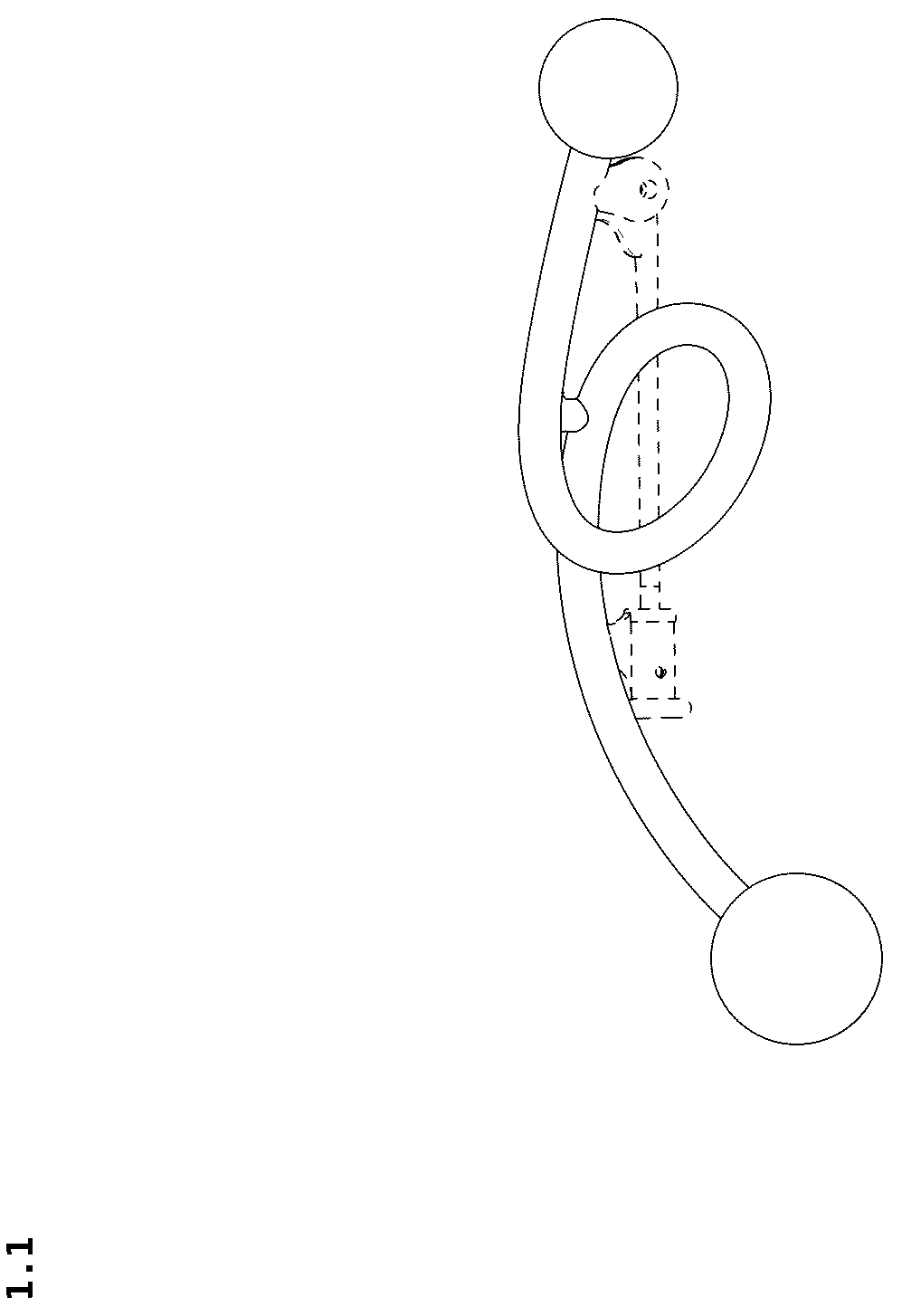 Patent USD1044571 — Brooch — Figure 1