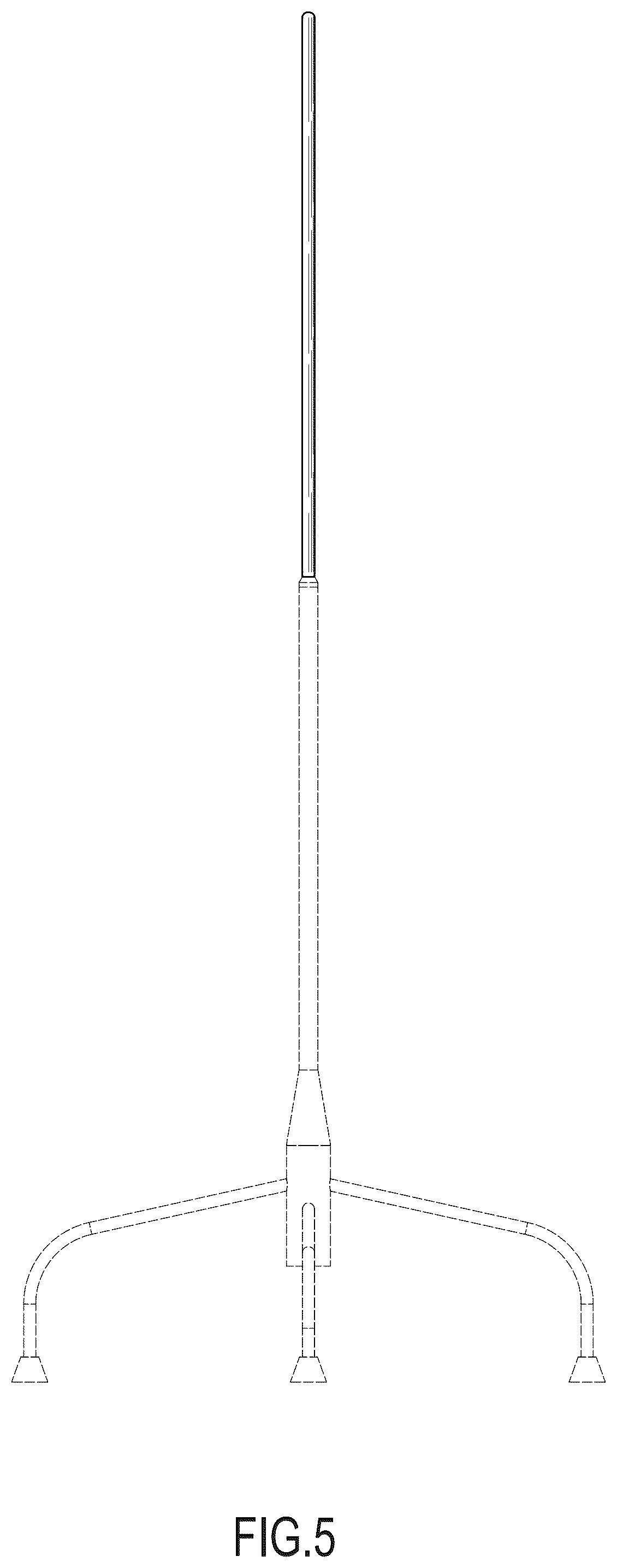 Patent USD1044583 Figure 5 – Christmas tree stand
