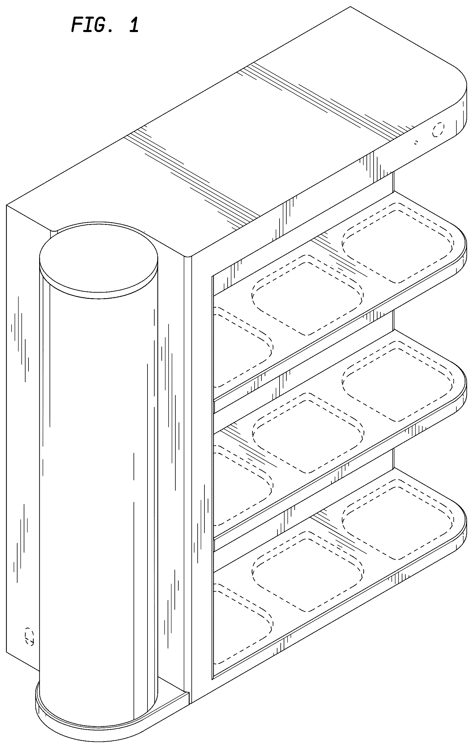 Patent USD1044585 — Plant growing enclosure — Figure 1