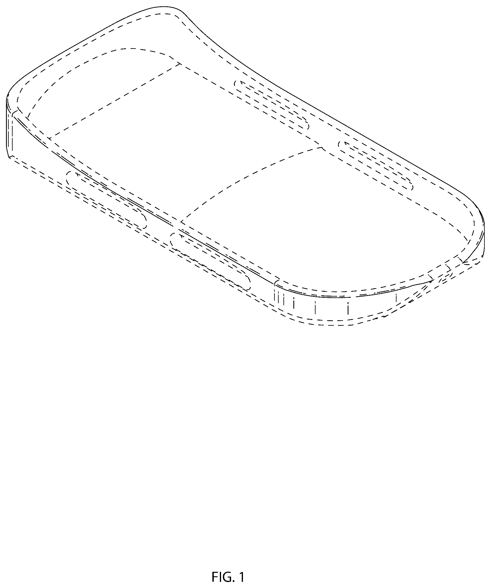 Patent USD1044595 Figure 1 – Snow sled