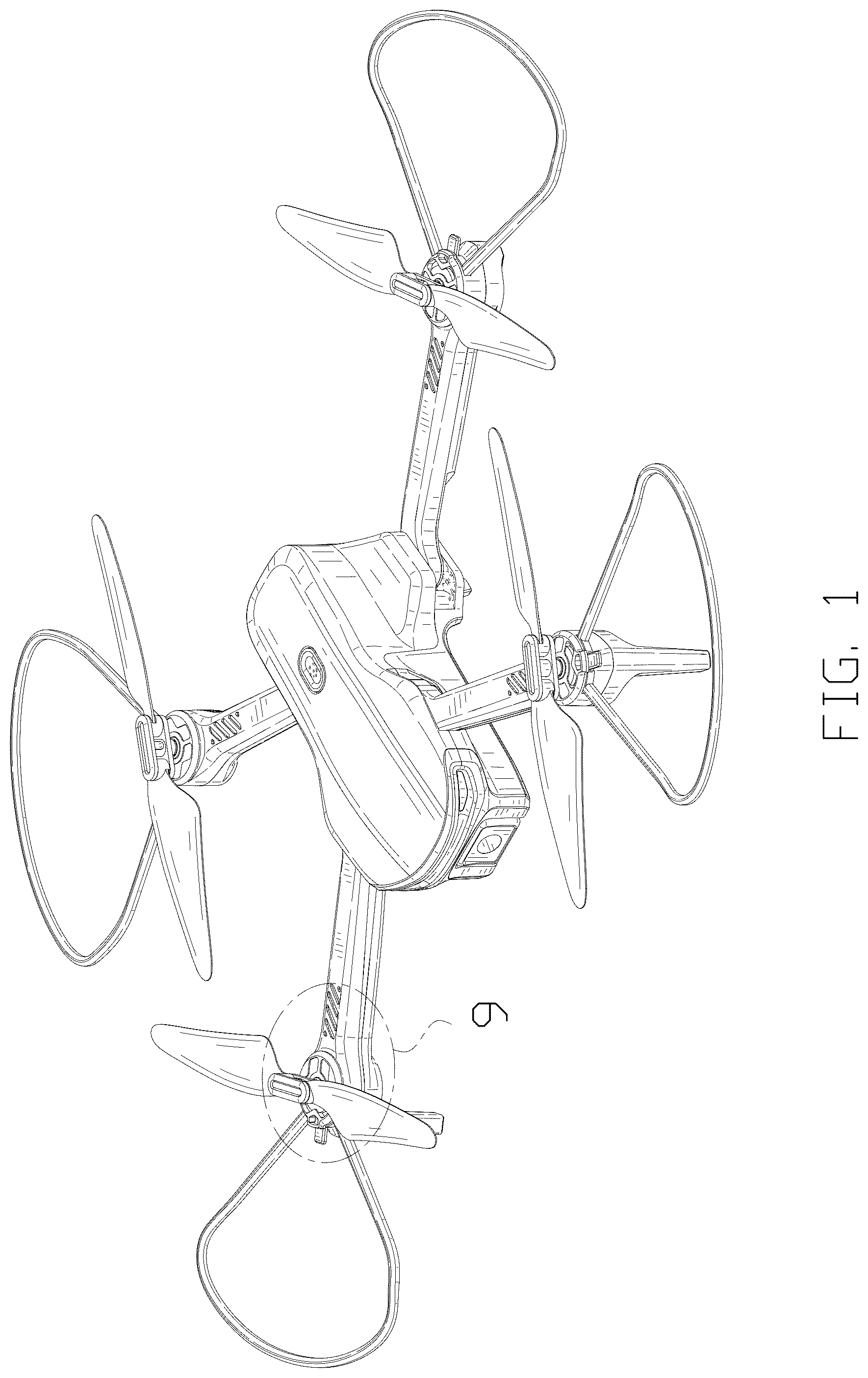Patent USD1044597 — Drone — Figure 1