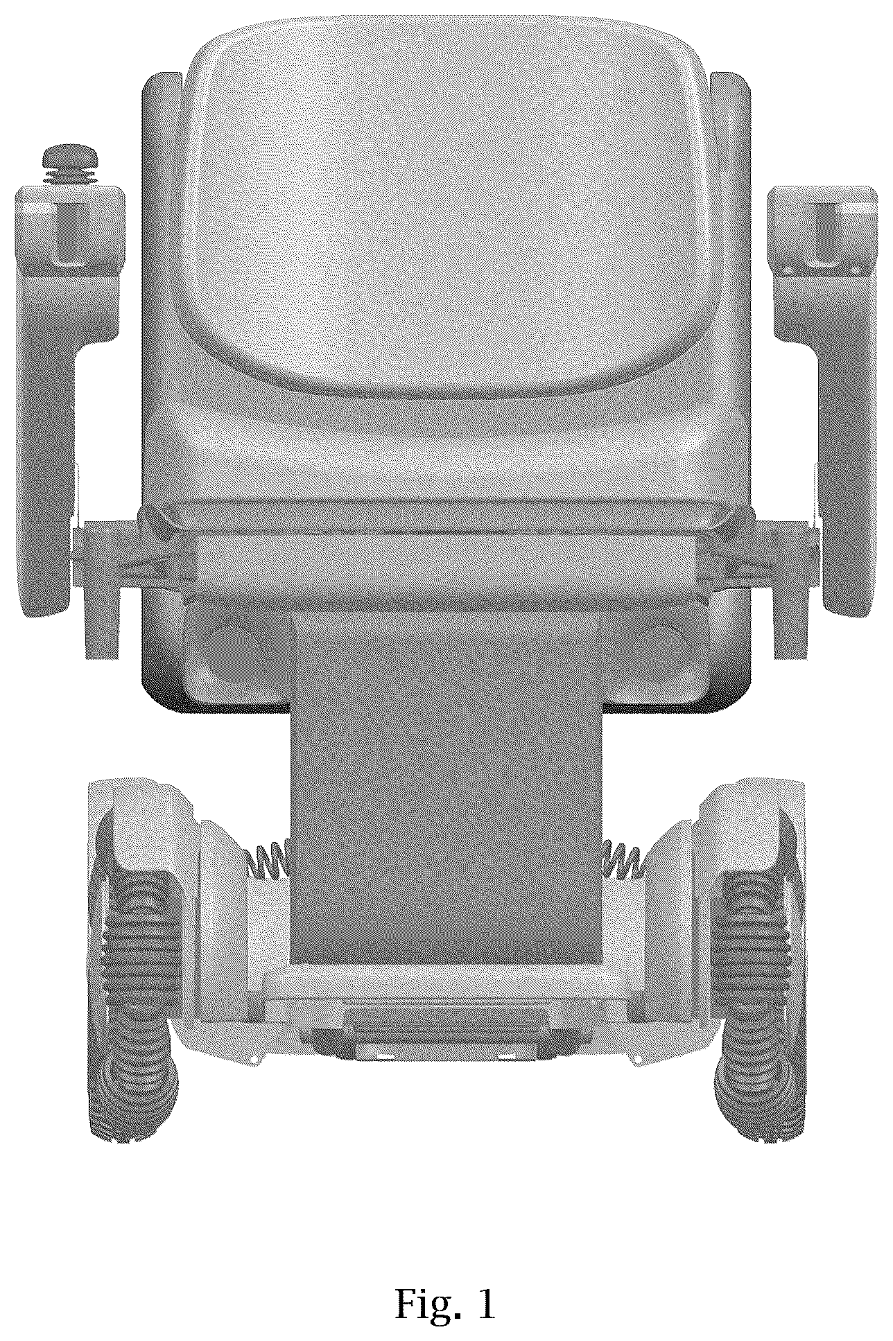 Patent USD1044608 — Electric wheelchair — Figure 1