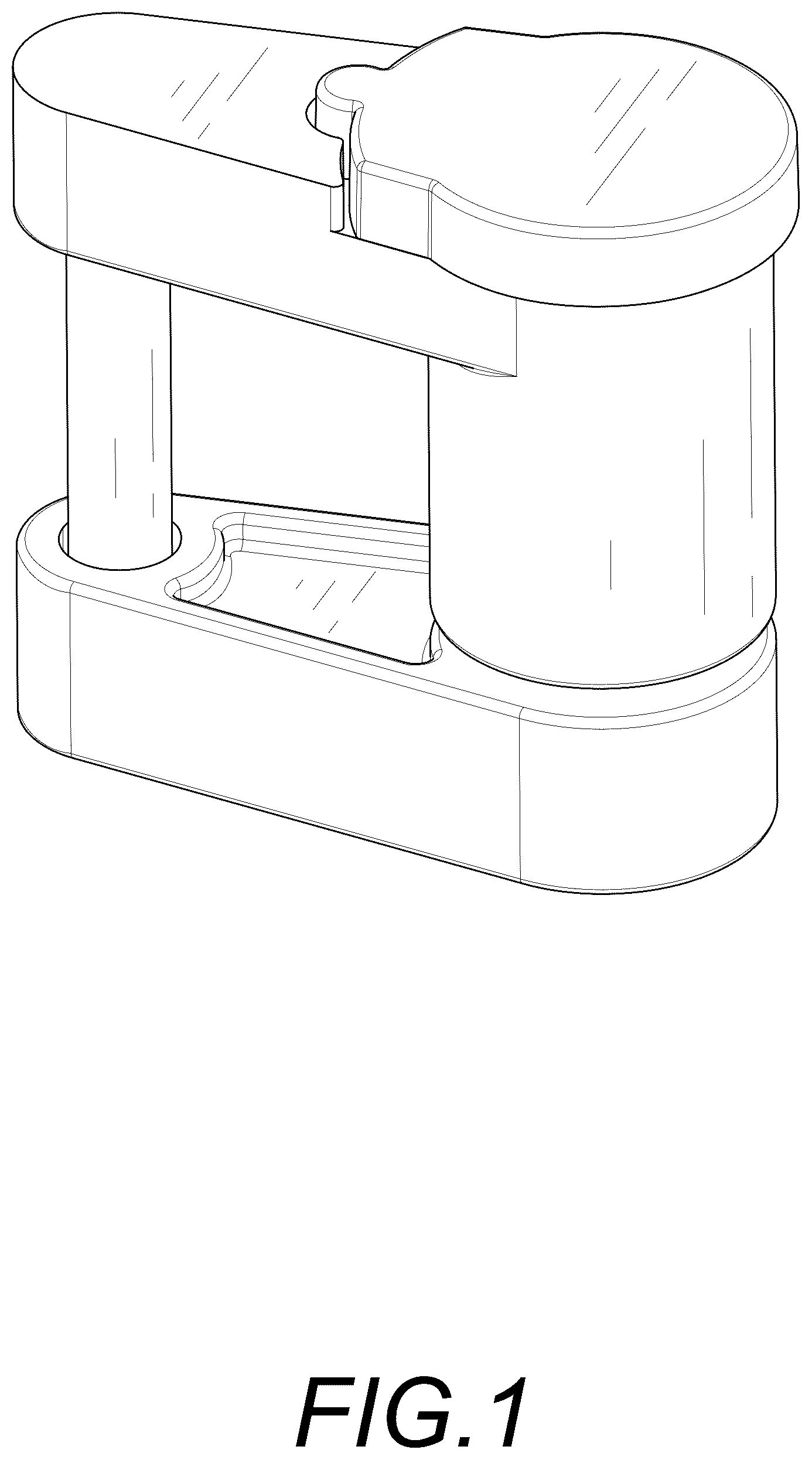 Patent USD1044609 — Trailer hitch — Figure 1