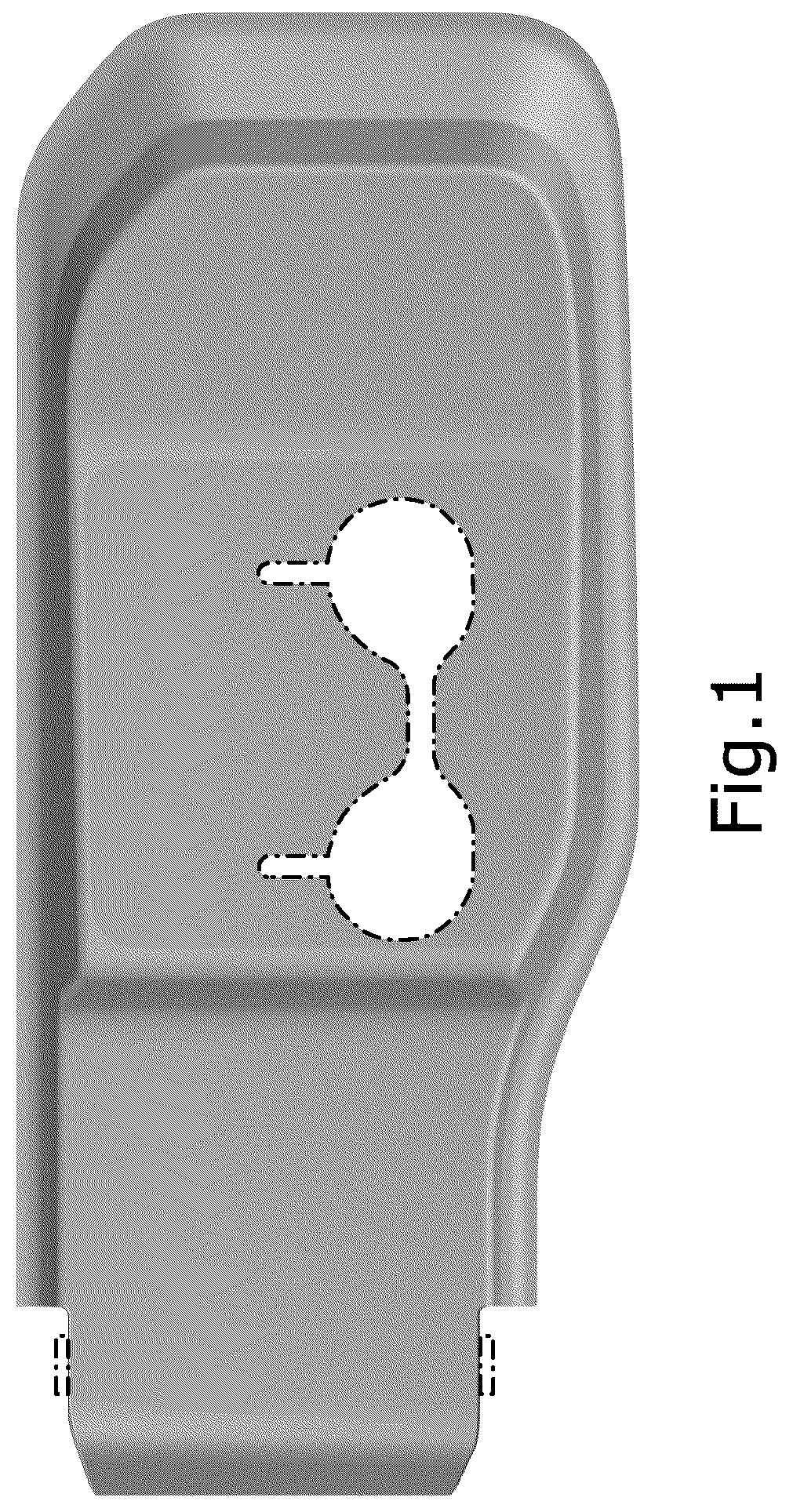 Patent USD1044613 Figure 1 – Vehicle front lower grille