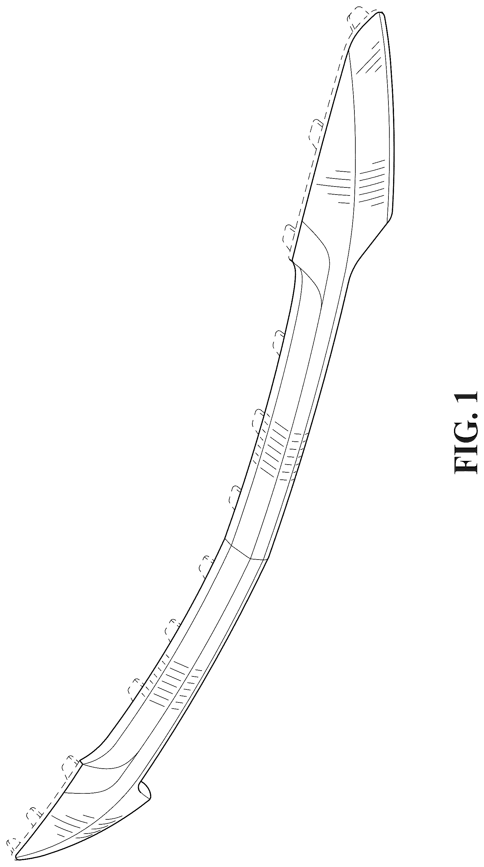 Patent USD1044617 — Vehicle front skid plate — Figure 1