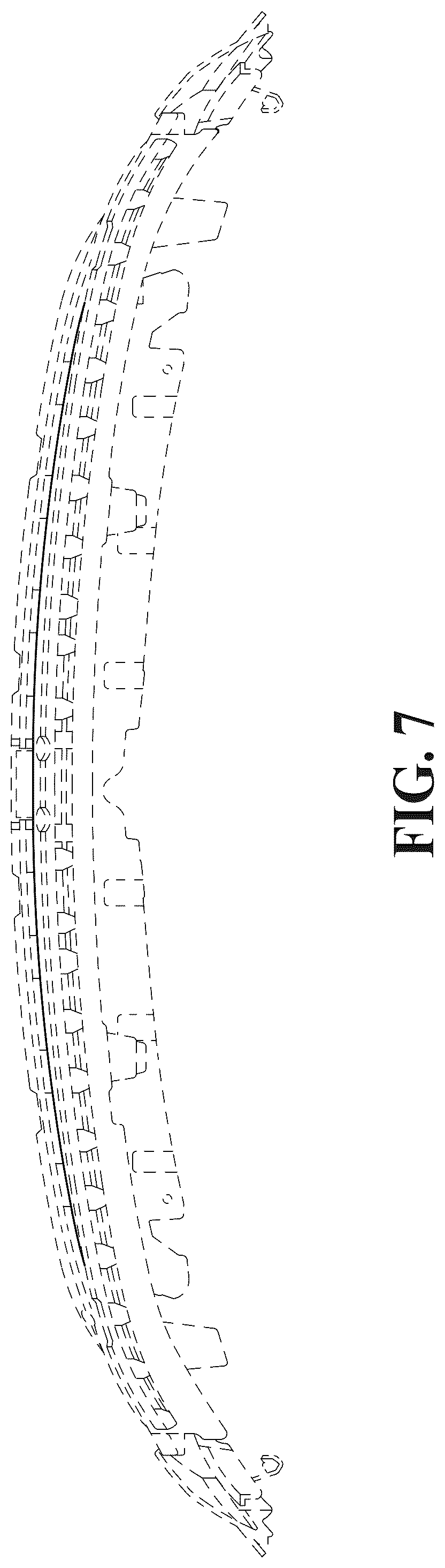 Patent USD1044619 Figure 7 – Motor vehicle grille