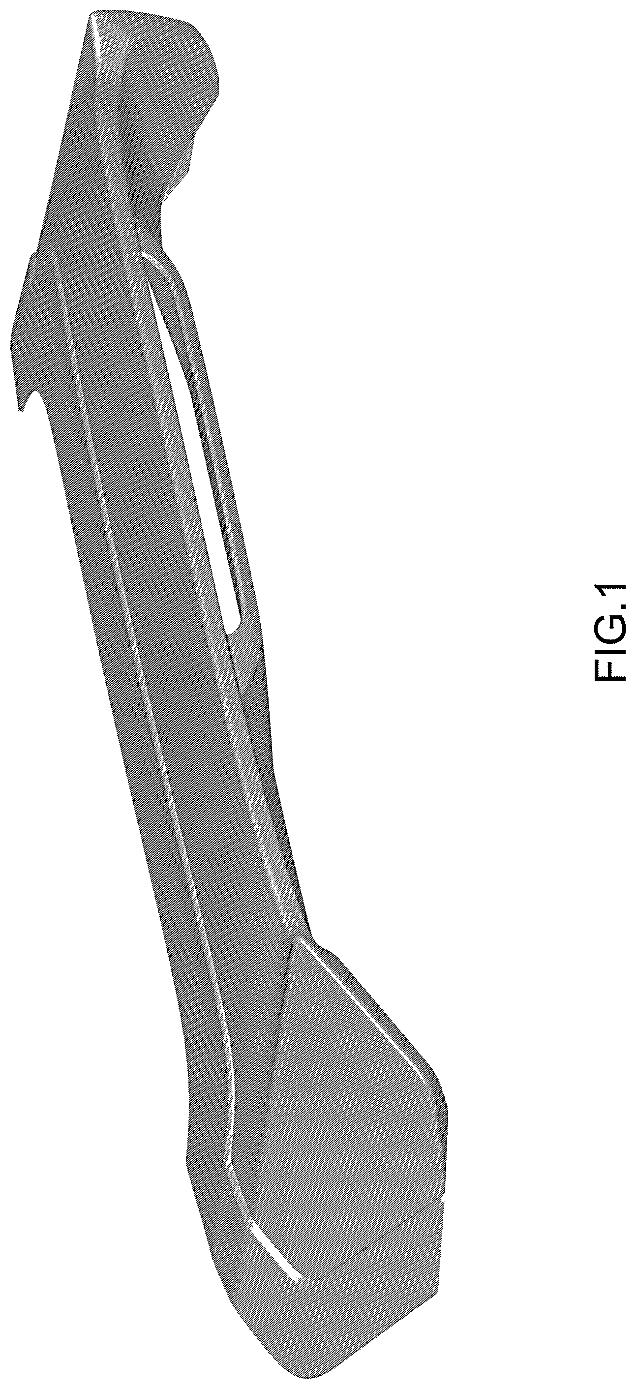 Patent USD1044638 — Liftgate spoiler for a vehicle — Figure 1