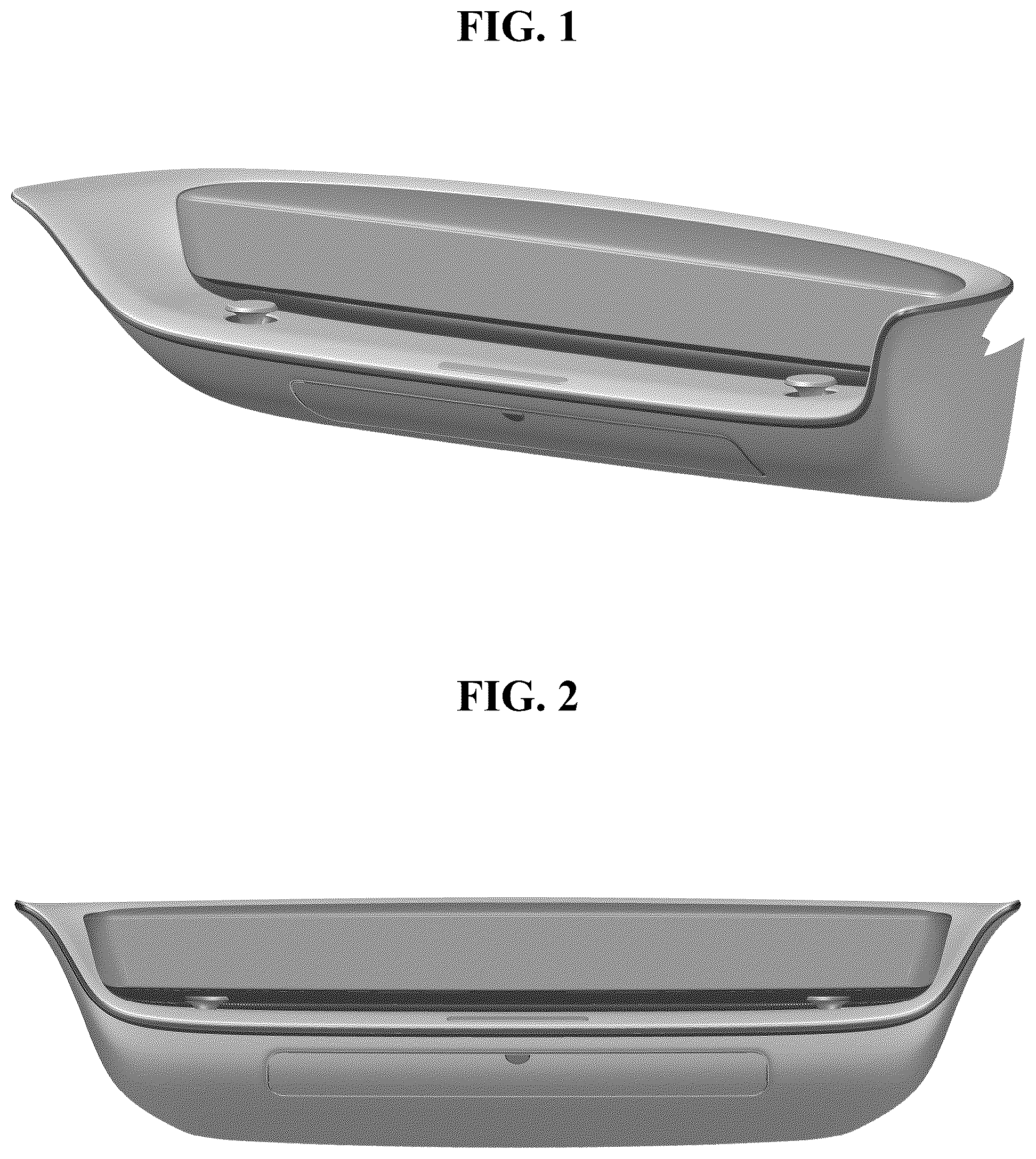 Patent USD1044648 — Crash pad for an automobile — Figure 1