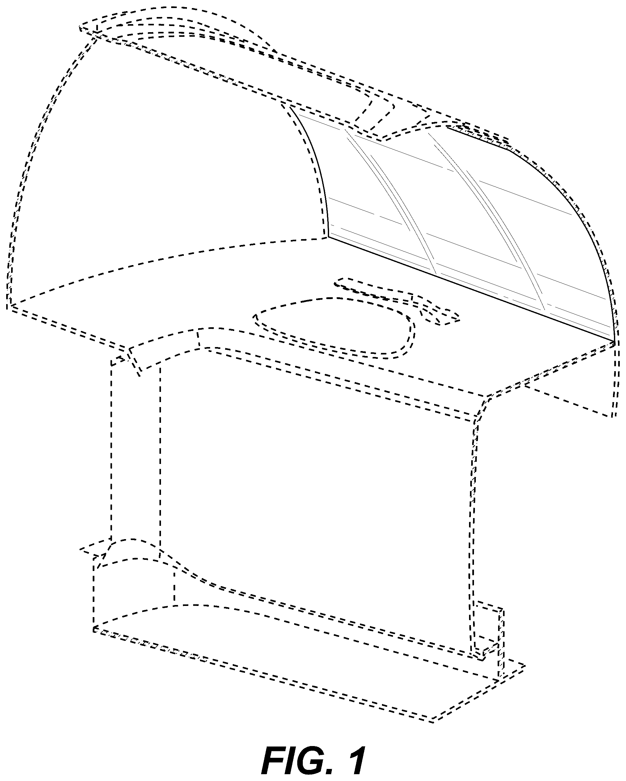 Patent USD1044652 Figure 1 – Aircraft vanity display screen
