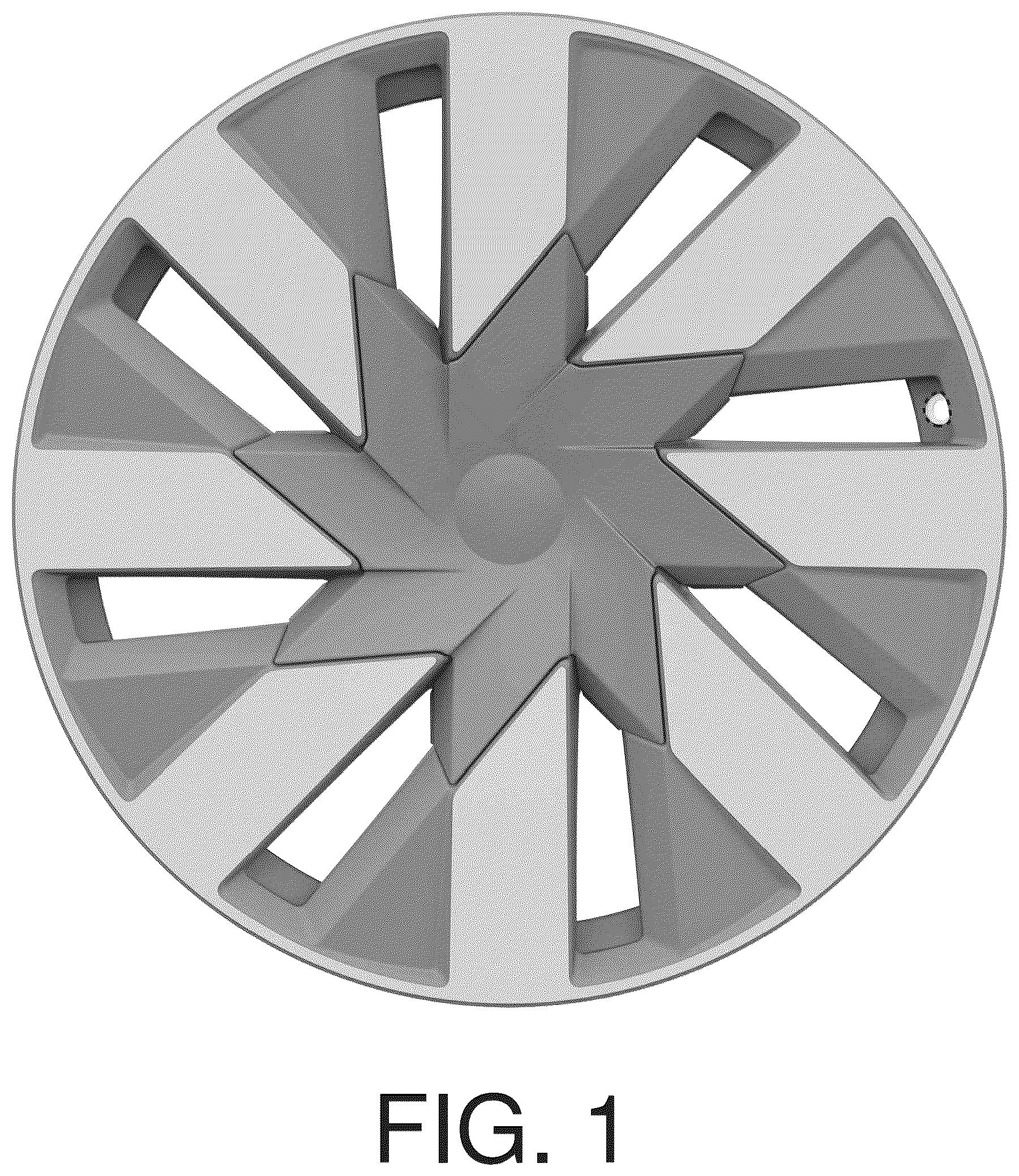 Patent USD1044670 — Vehicle rim — Figure 1