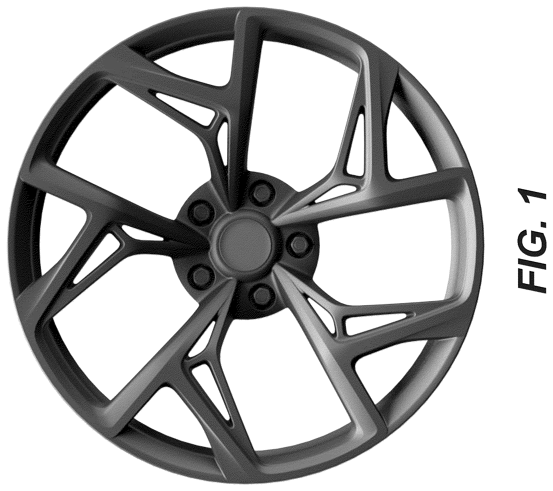 Patent USD1044674 — Wheel rim — Figure 1