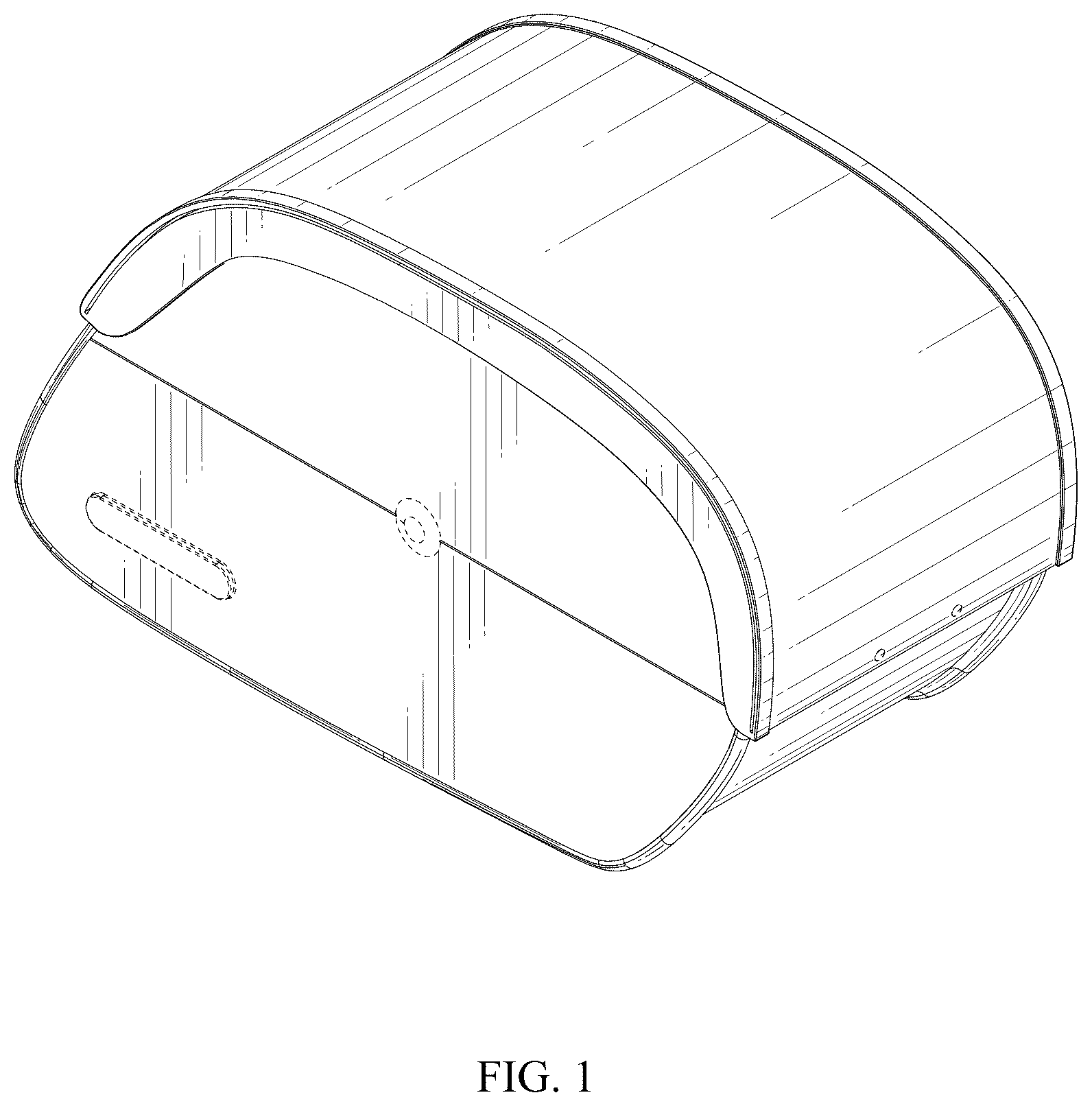 Patent USD1044682 — Saddle bag — Figure 1