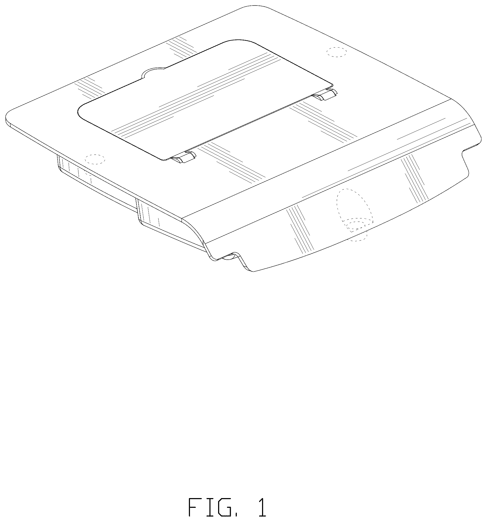 Patent USD1044687 — Armrest box — Figure 1