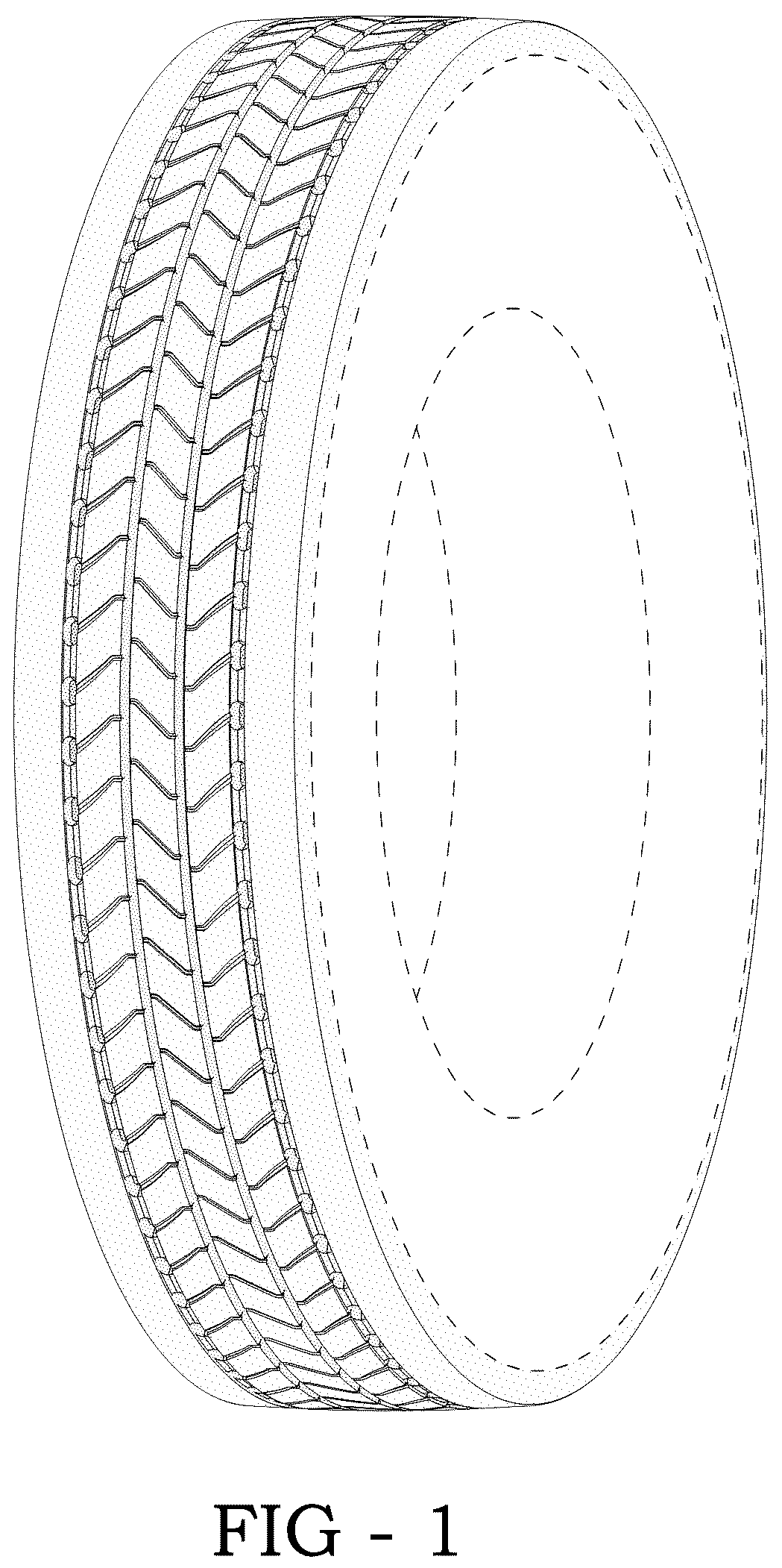 Patent USD1044692 — Tire — Figure 1