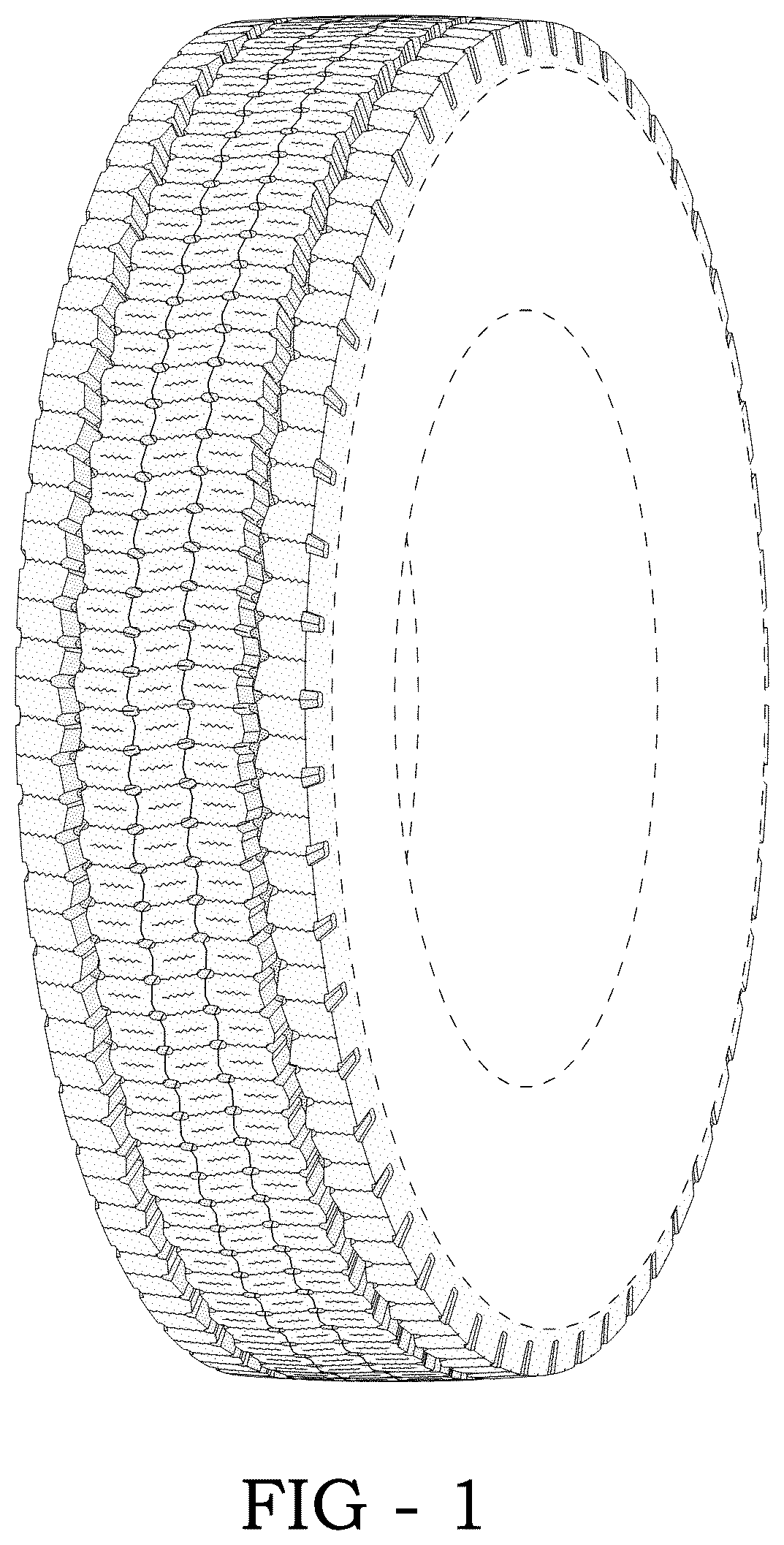 Patent USD1044695 — Tire — Figure 1
