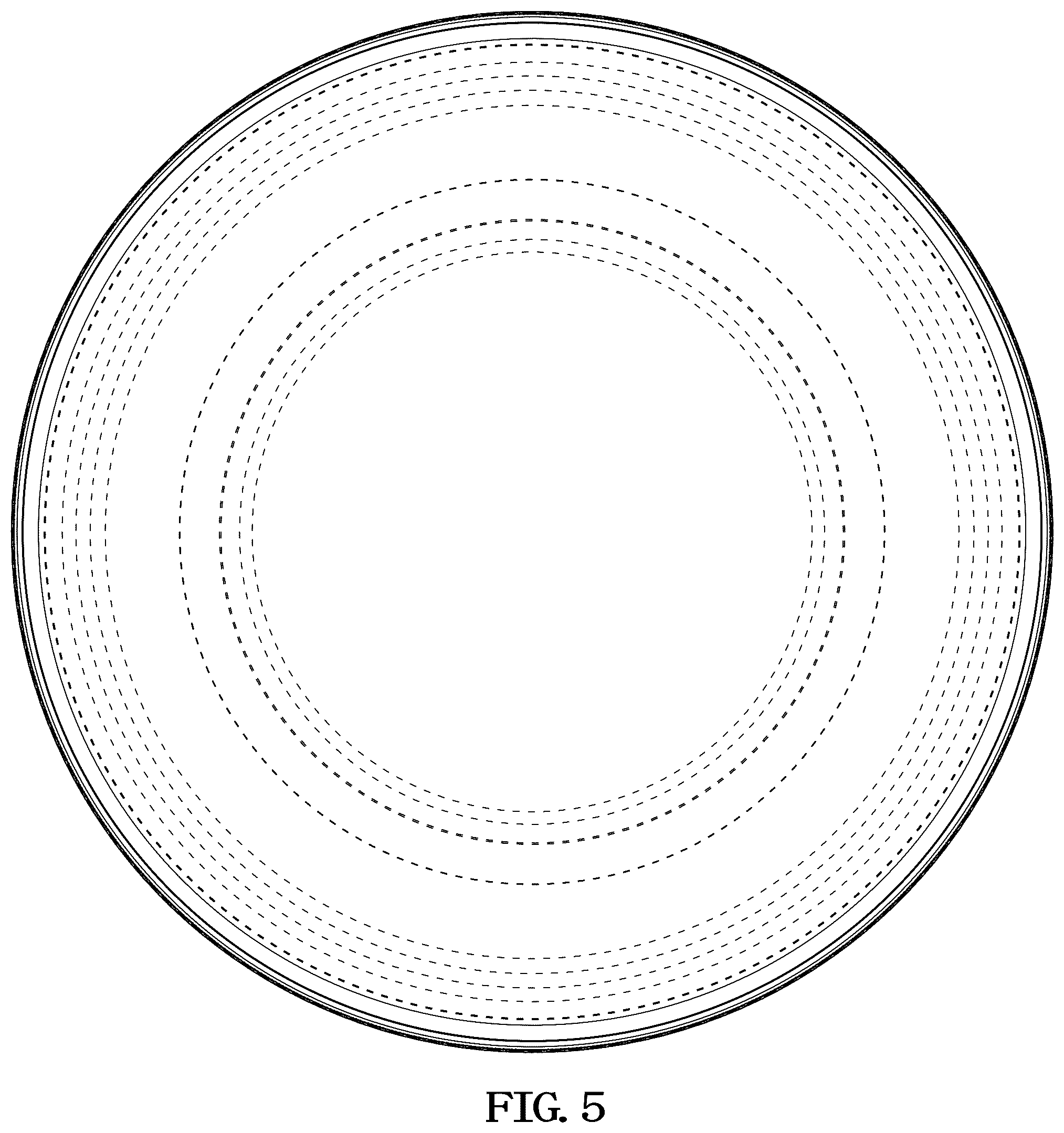 Patent USD1044698 Figure 5 – Tire