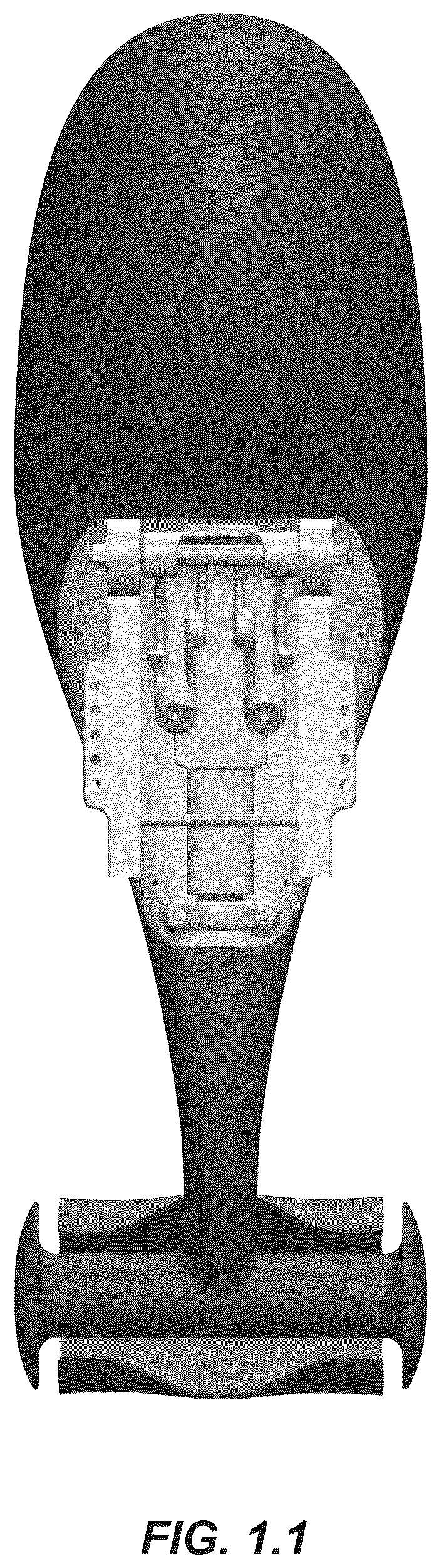 Patent USD1044725 — Electric motor with undulating membrane for watercraft — Figure 1