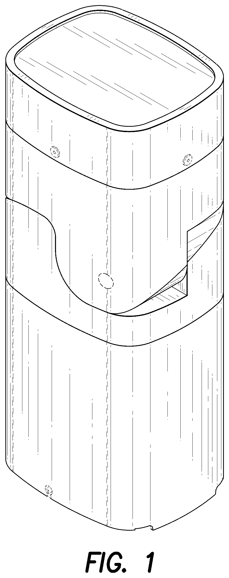 Patent USD1044734 Figure 1 – Outdoor electrical device