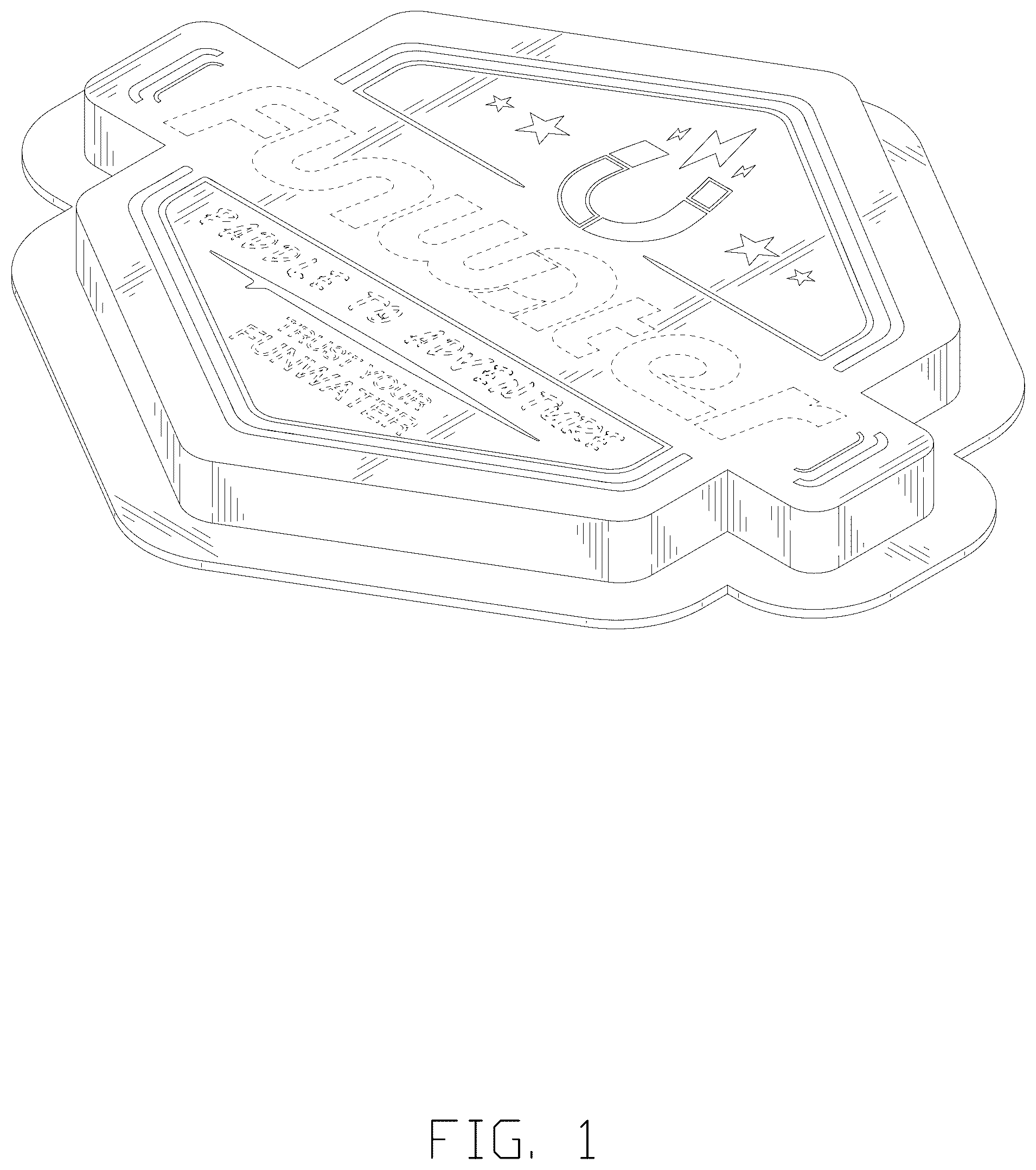 Patent USD1044754 Figure 1 – Magnetic base