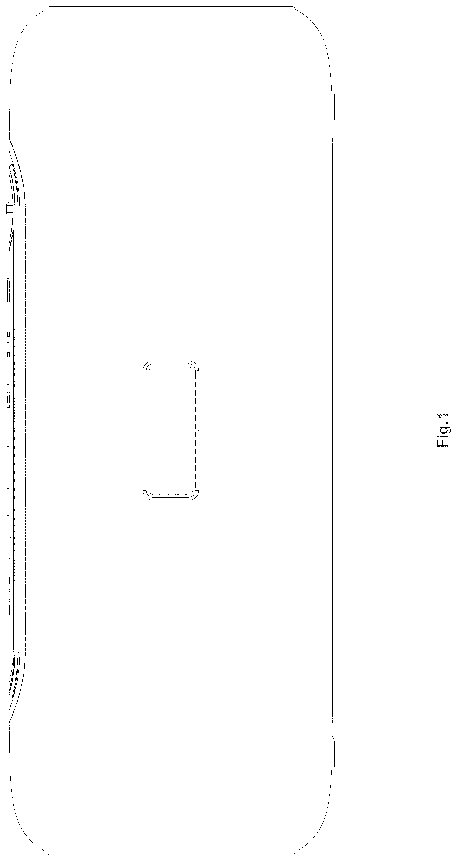 Patent USD1044764 Figure 1 – Audio player