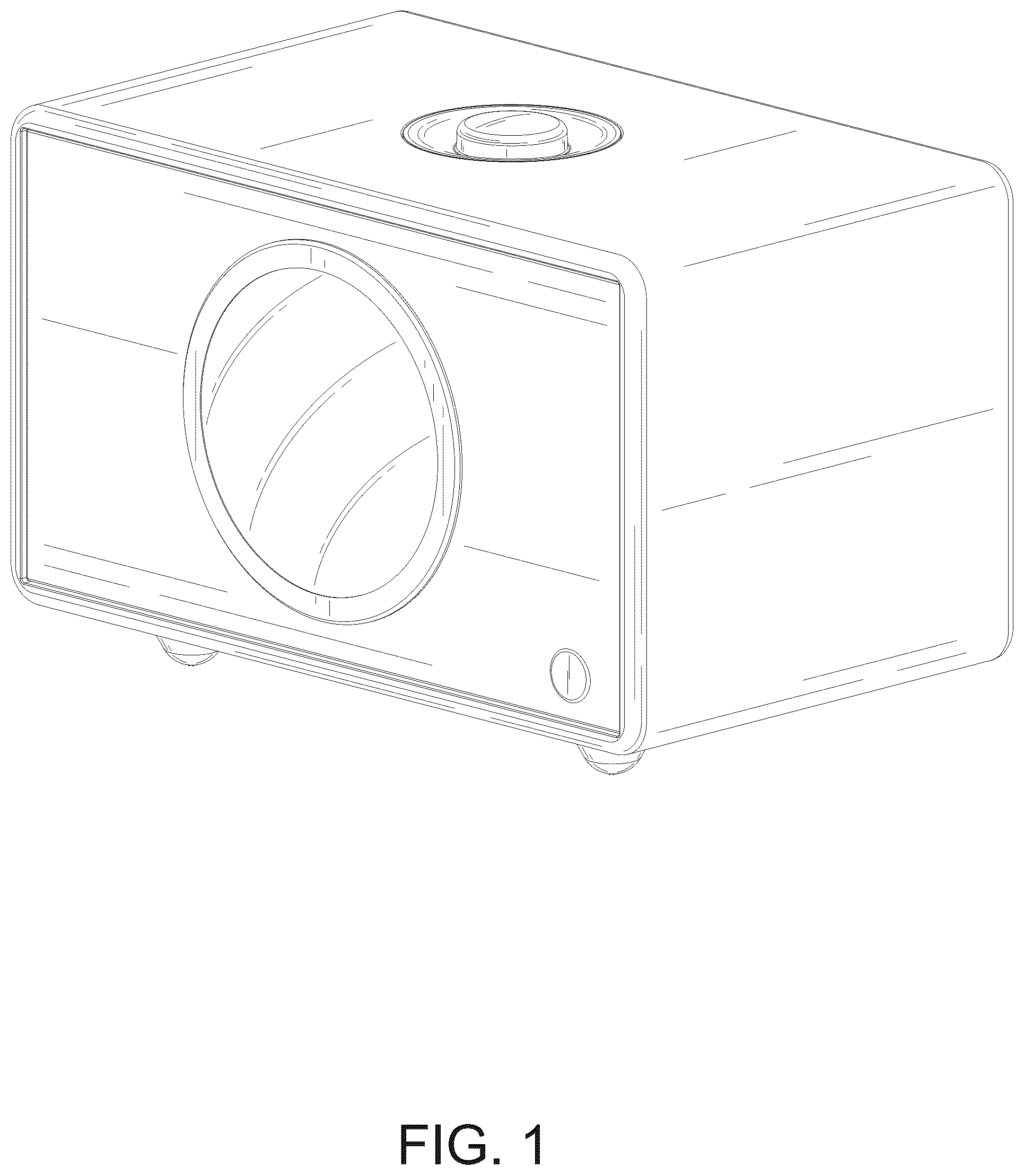 Patent USD1044765 — Ferrofluid speaker — Figure 1