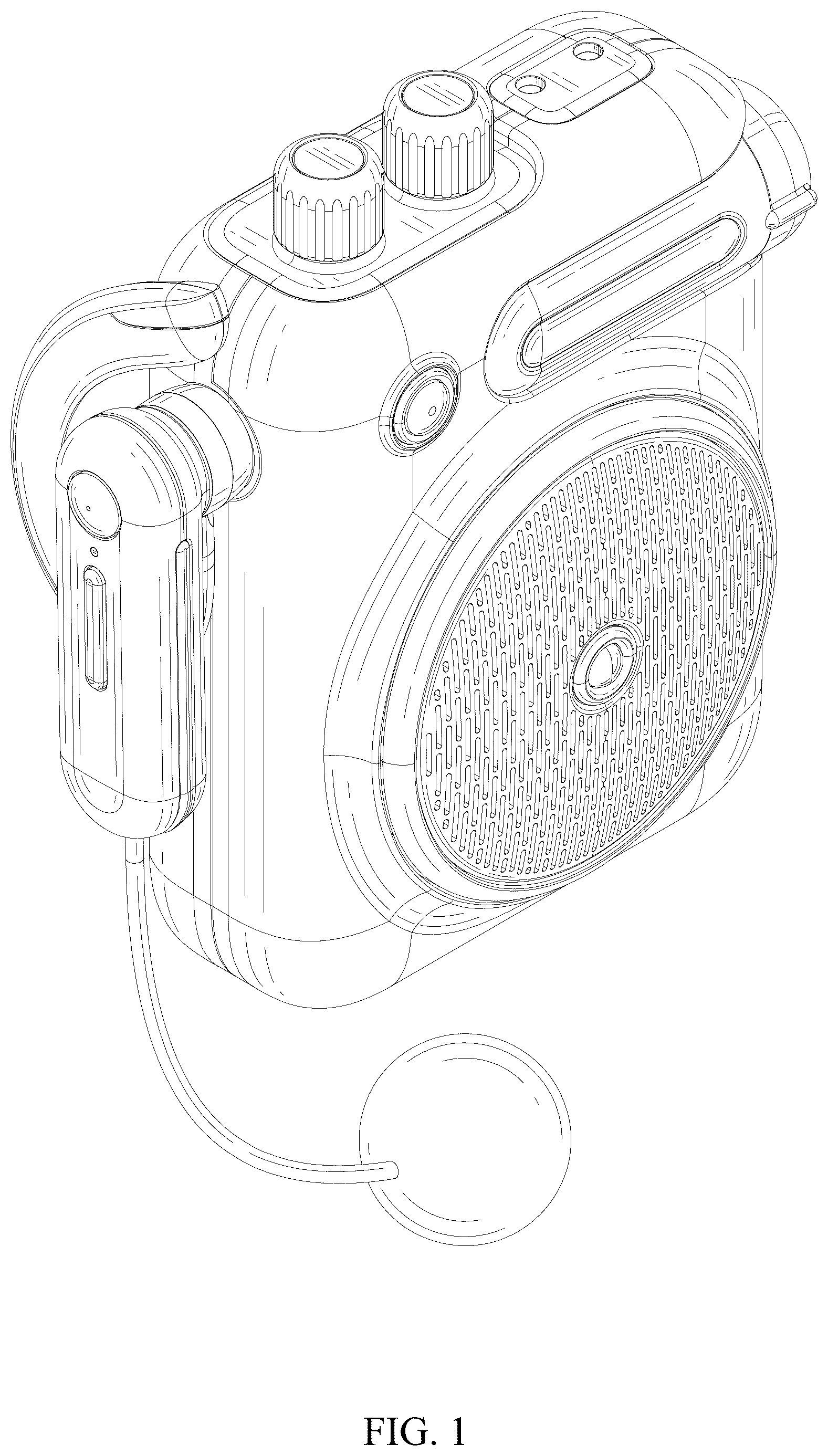 Patent USD1044772 — Loudspeaker — Figure 1