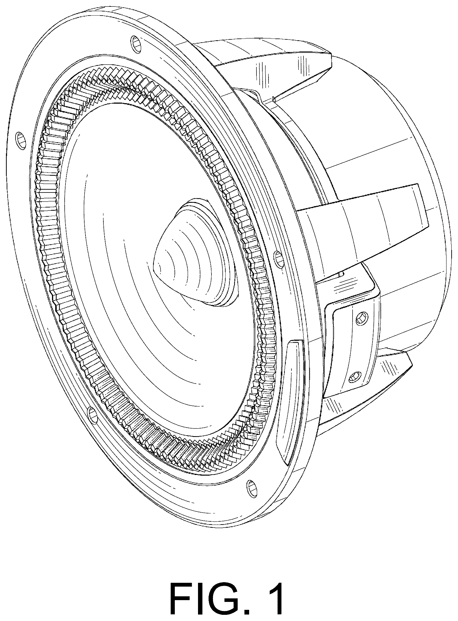 Patent USD1044773 — In-car speaker — Figure 1