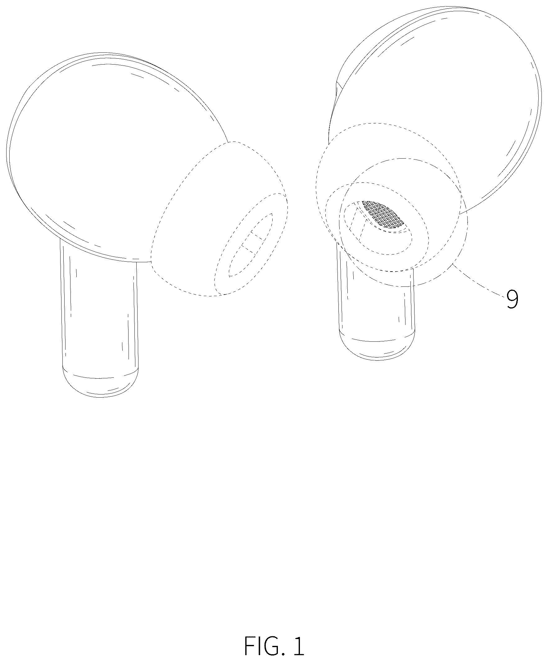 Patent USD1044778 — Wireless earbuds — Figure 1