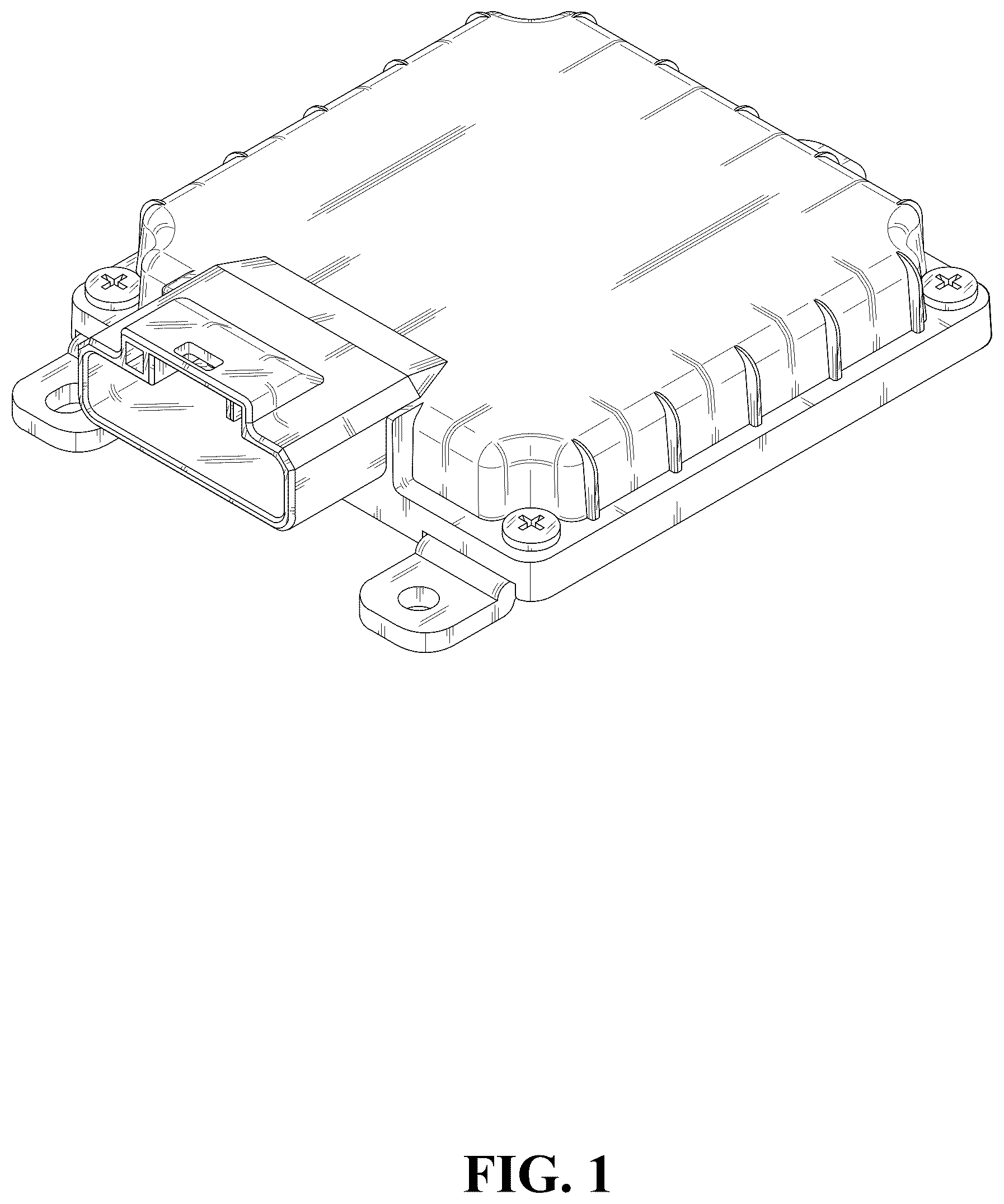Patent USD1044784 — Automotive millimeter-wave radar device — Figure 1