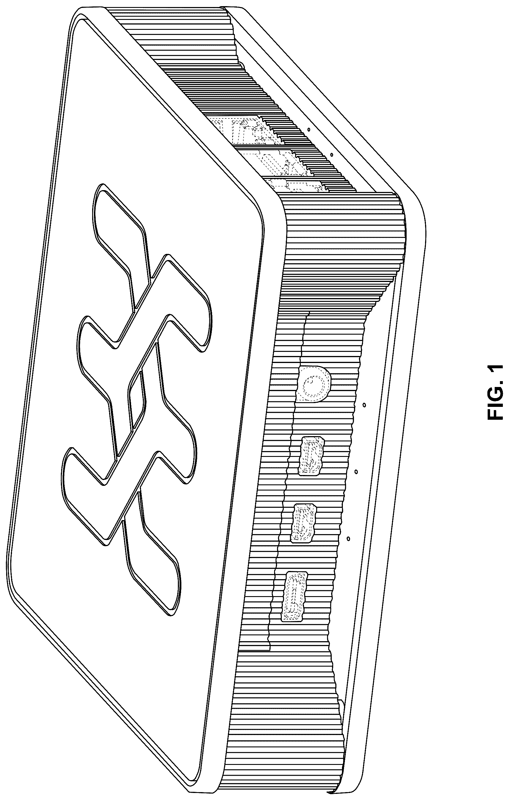 Patent USD1044794 — Computer housing — Figure 1