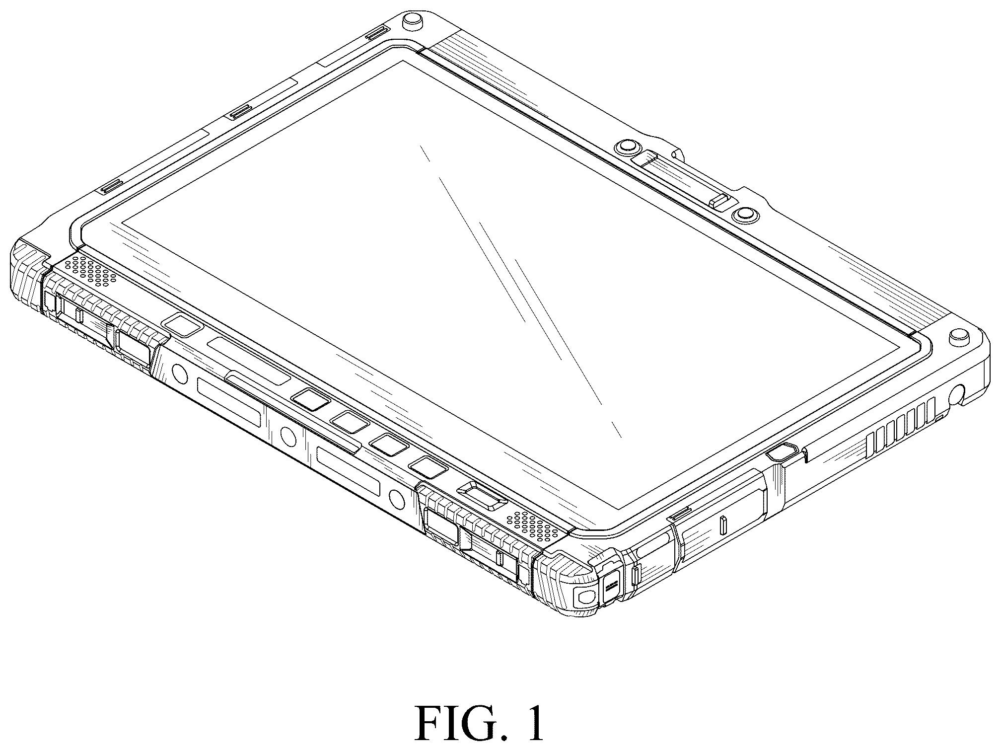 Patent USD1044796 — Electronic device — Figure 1