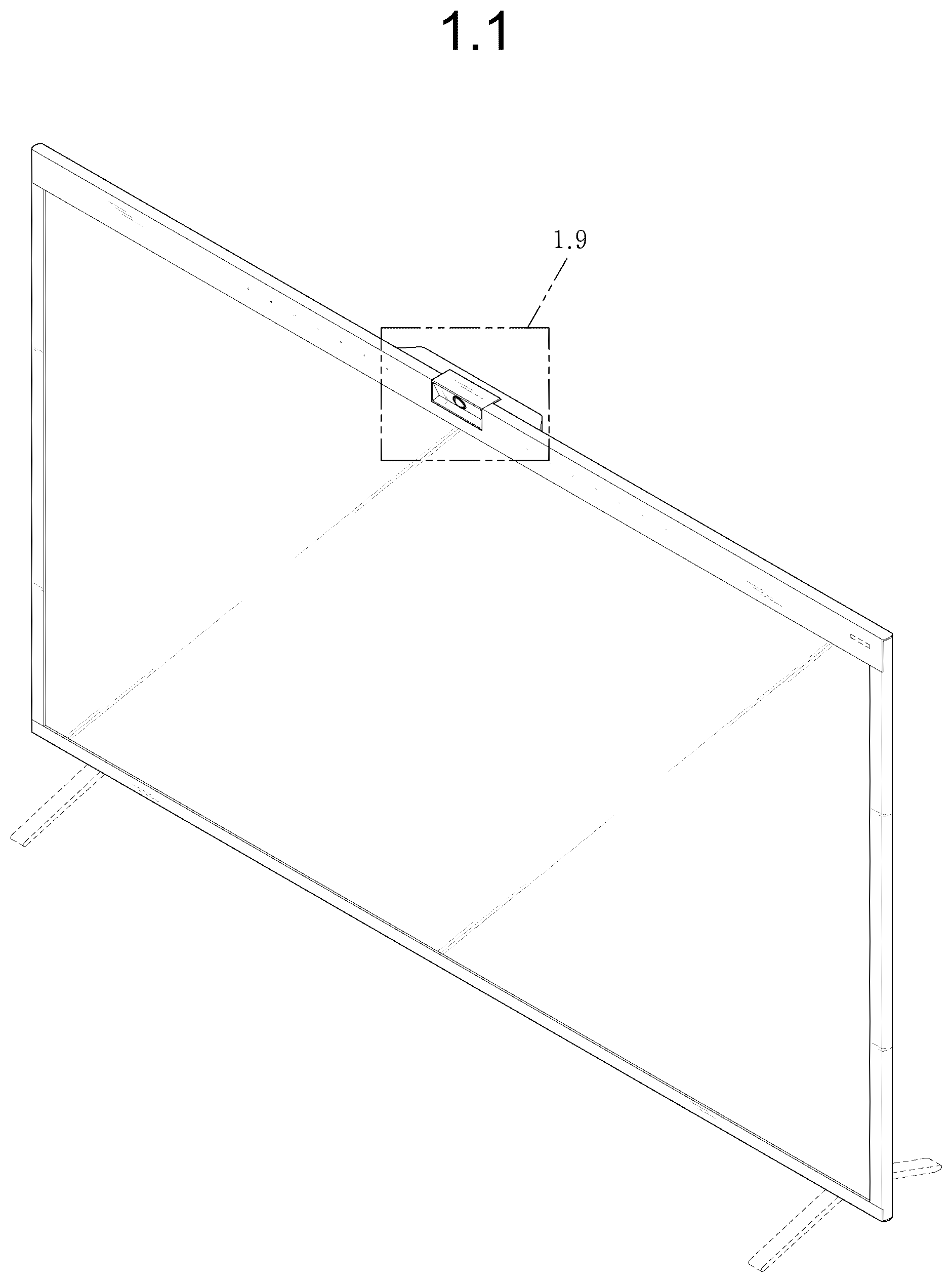 Patent USD1044804 — Videoconferencing monitor — Figure 1