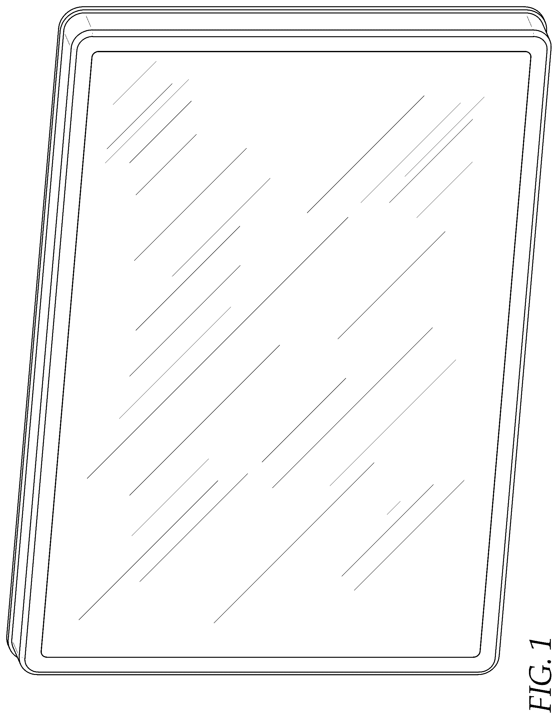 Patent USD1044813 — Touch screen control panel — Figure 1